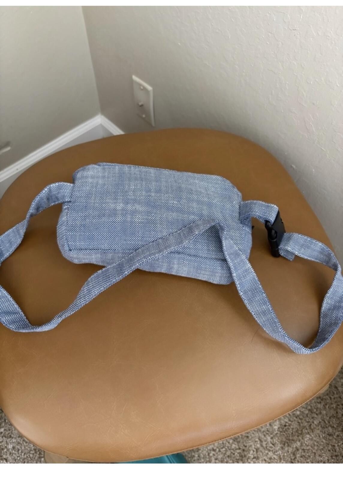 Other Perennials Blue Canvas Fanny pack Size ONE SIZE - 6 Thumbnail