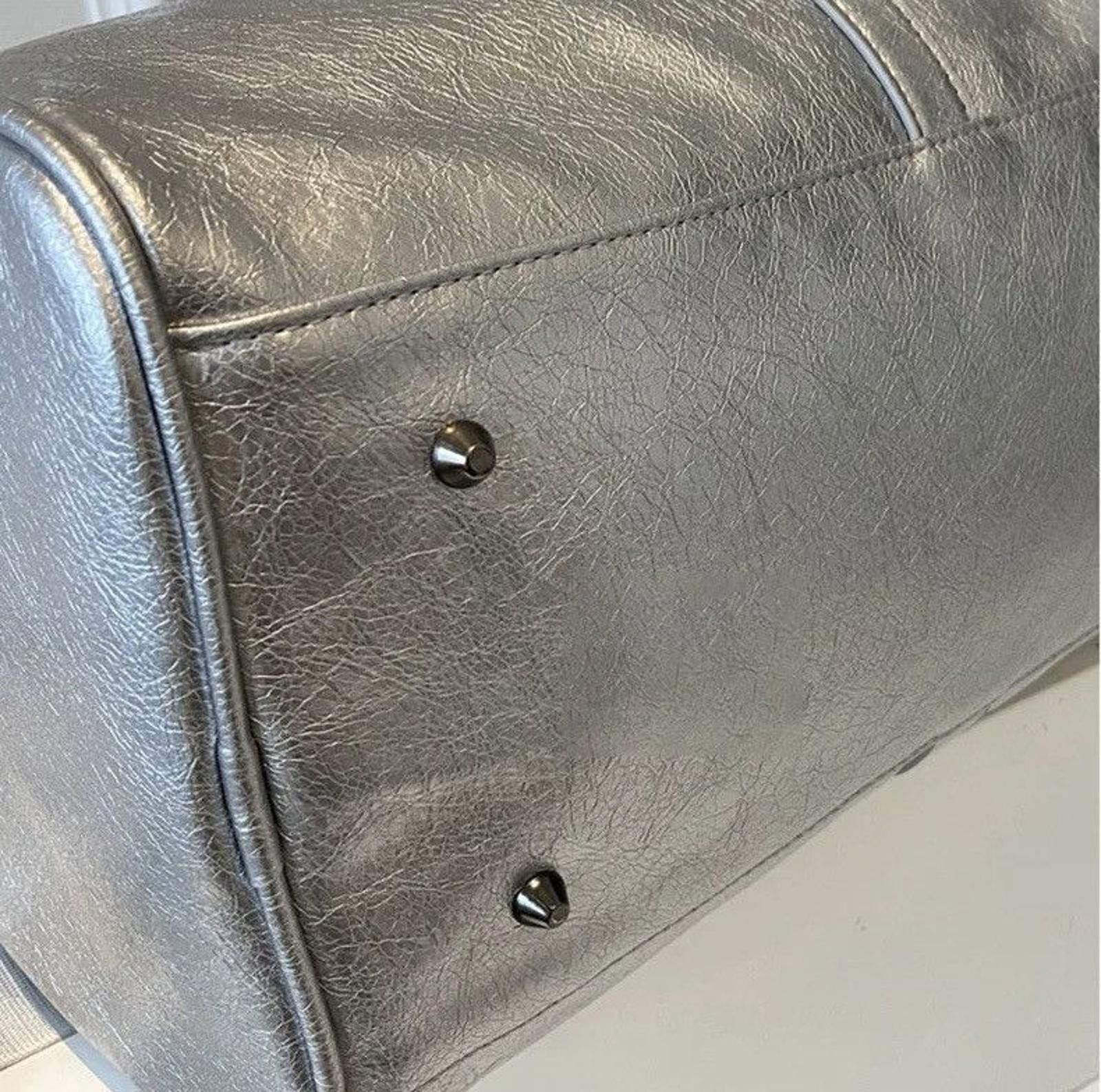 Leather PU Leather Fitness Travel Bag Large Capacity Size ONE SIZE - 9 Thumbnail