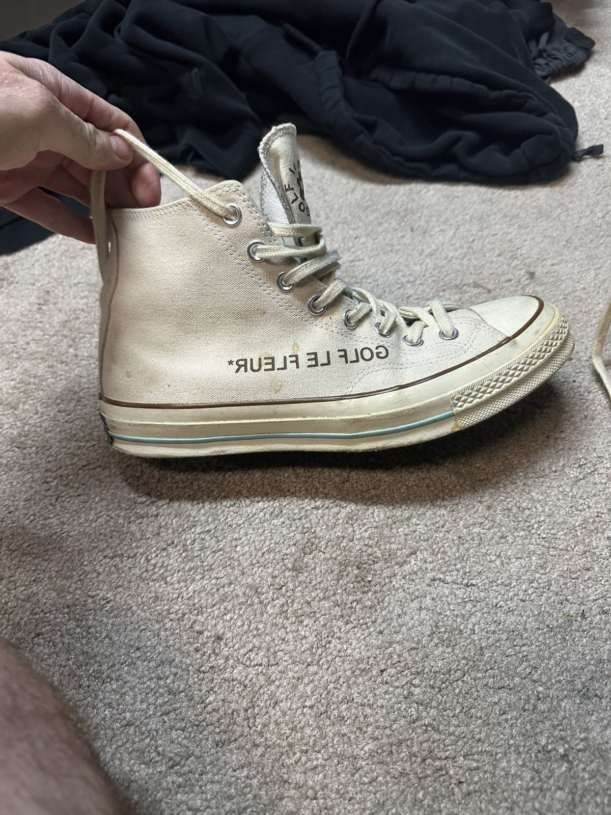 Converse × Golf le Fleur Golf Le fleur parchment chuck 70s Size 9.5 Size US 9.5 / EU 42-43 - 4 Thumbnail