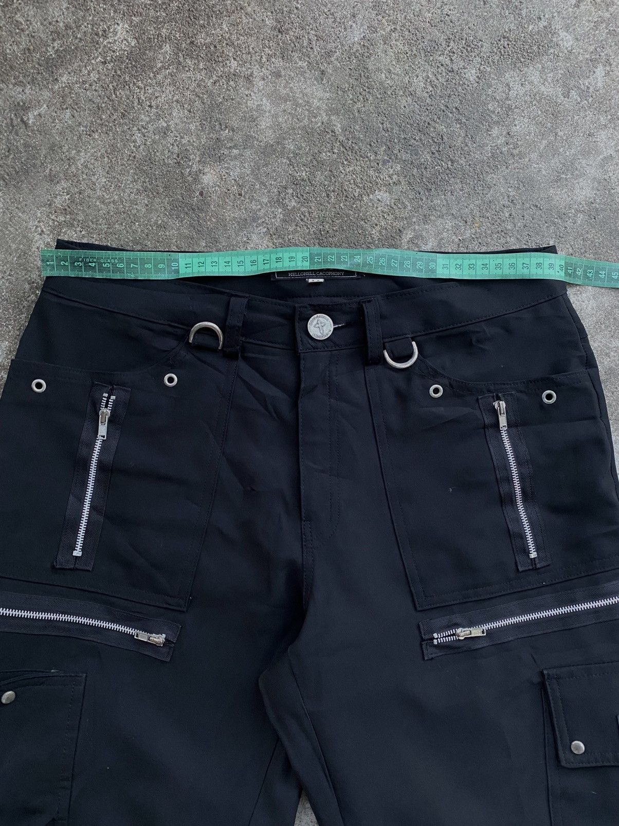 Seditionaries HELLOHELL CACOPHONY BONDAGE PUNK GOTHIC PANTS Size US 29 - 13 Thumbnail