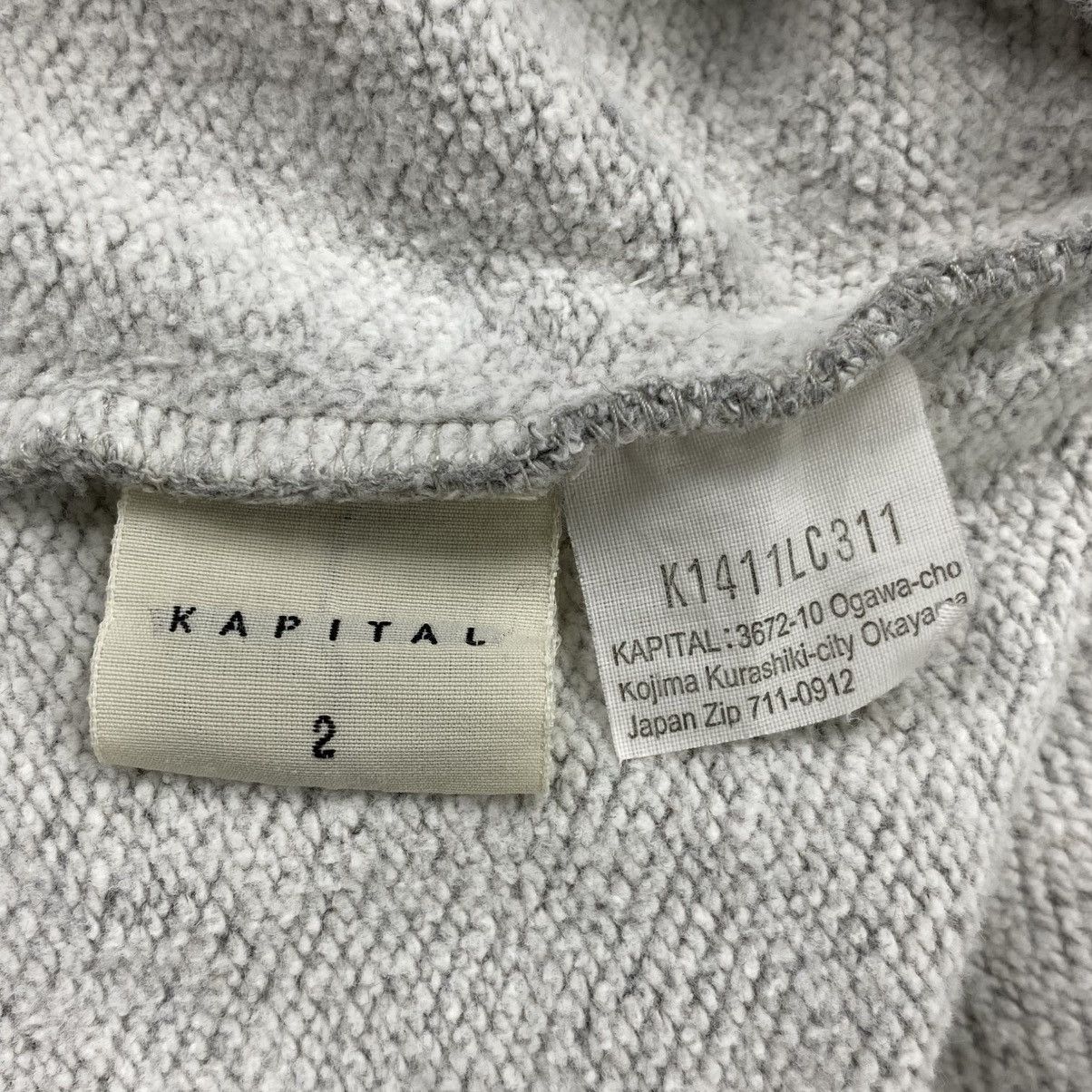 Kapital Patterned Yoke Hoodie Size US M / EU 48-50 / 2 - 7 Thumbnail
