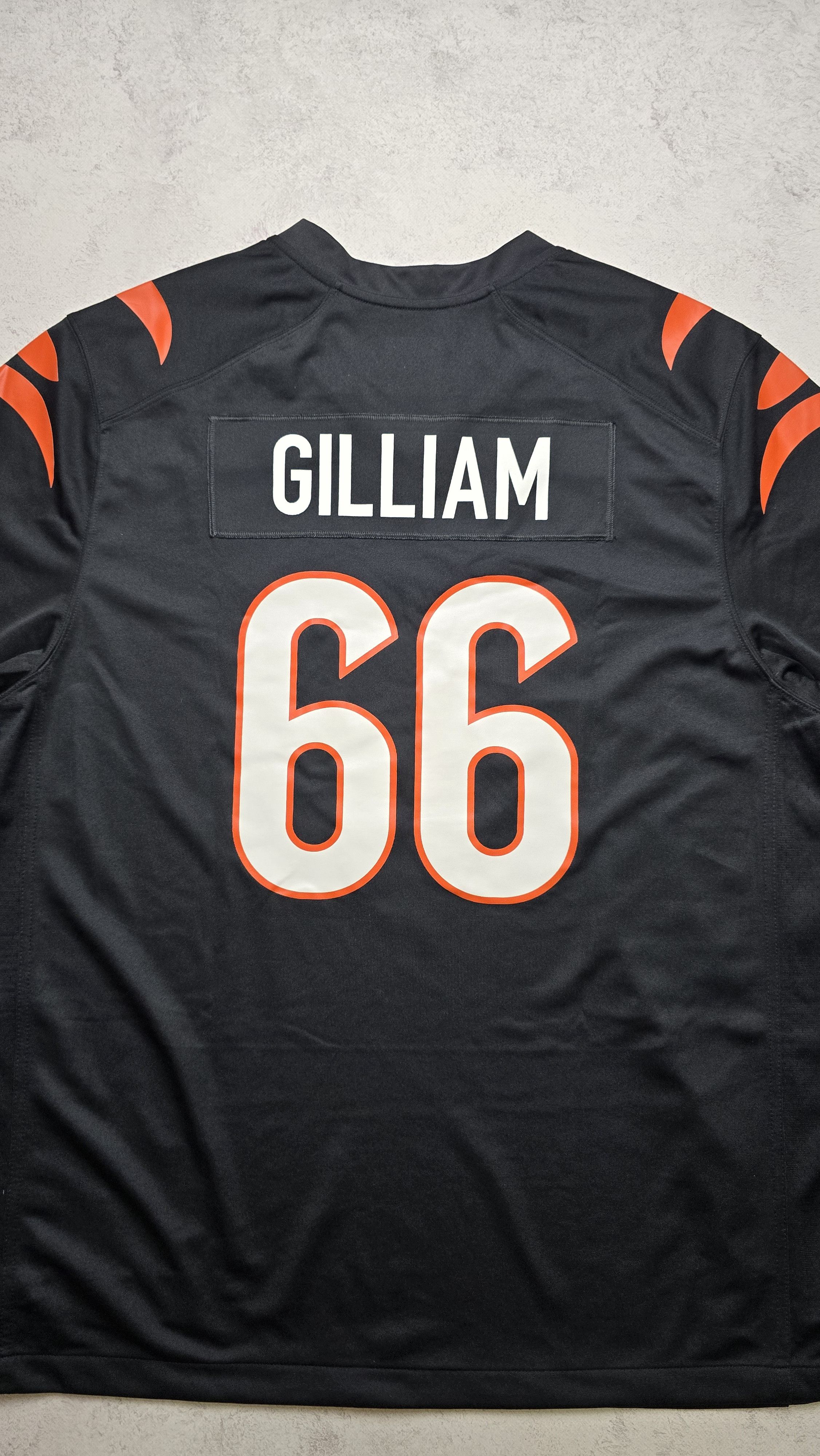 Nike Nate Gilliam #66 Bengals Nike NFL Game Jersey Size US XL / EU 56 / 4 - 4 Thumbnail