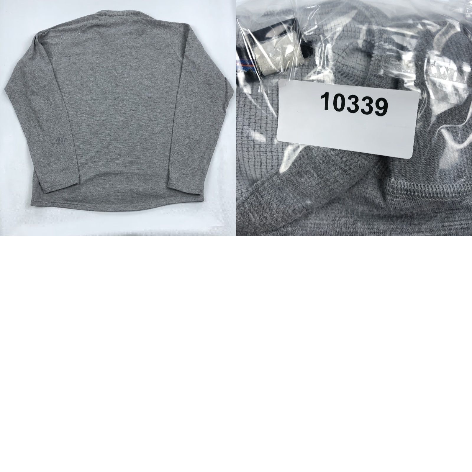 Patagonia Patagonia Men’s L Gray Polartec 1/4 Zip Pullover Raglan Sleeves Size US L / EU 52-54 / 3 - 9 Thumbnail