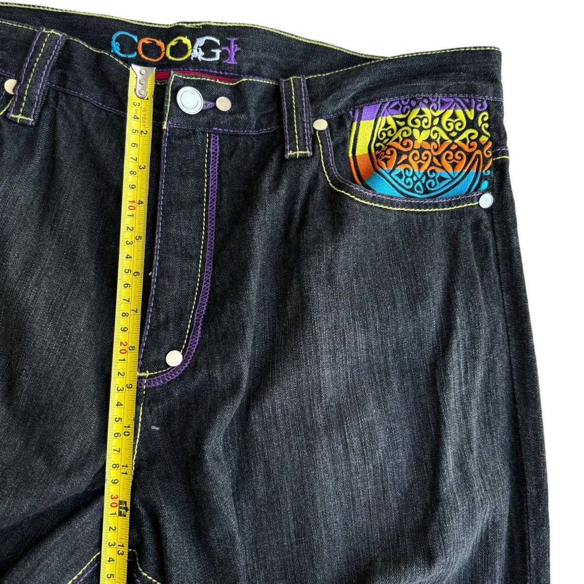 Coogi × JNCO × Vintage WIDE LEG COOGI BAGGY JEANS SKATER GRUNGE SOUTHPOLE Y2K Size US 40 / EU 56 - 10 Thumbnail