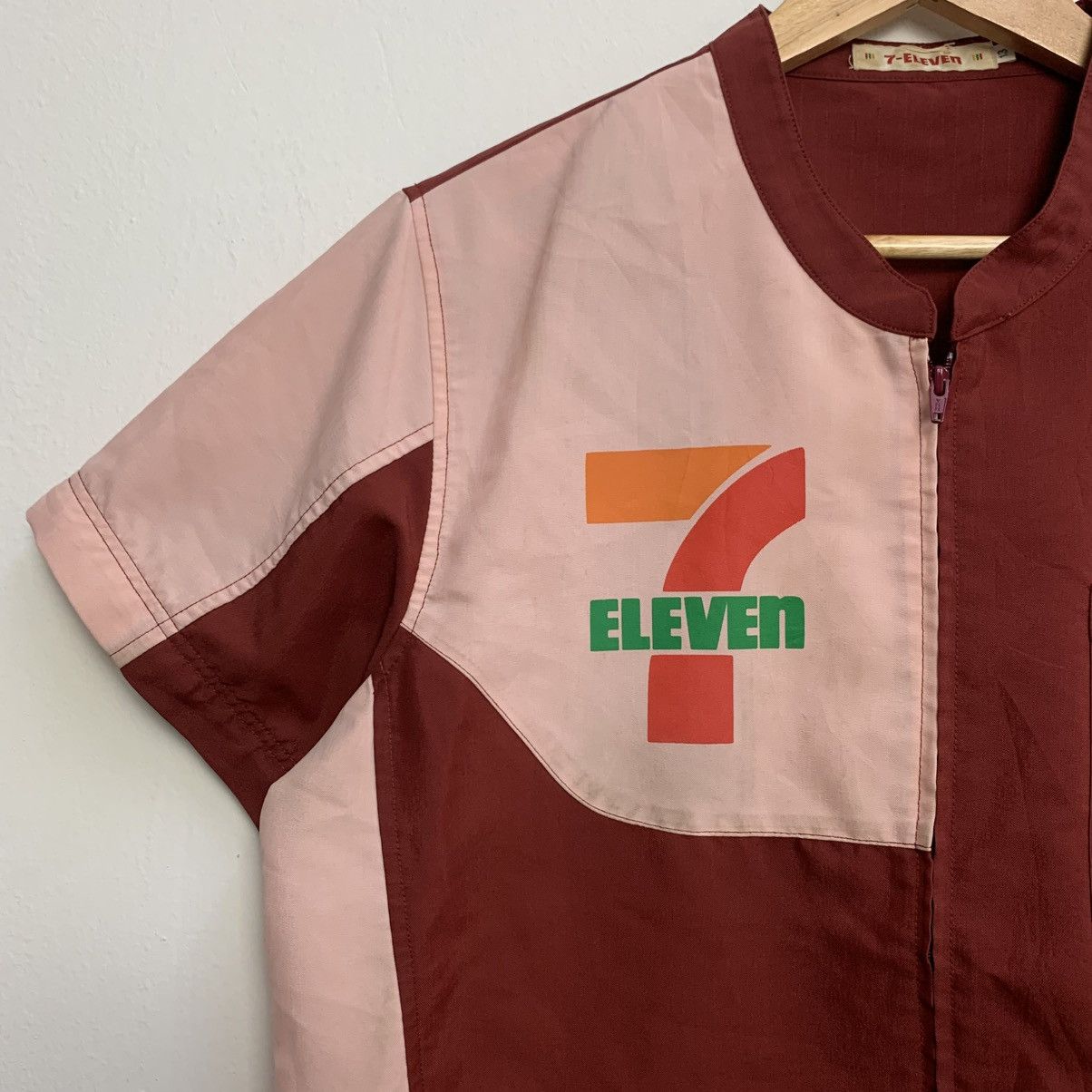 Japanese Brand Vintage 7-Eleven Japan Staff Uniform Tee Workwear Aesthetic Size US M / EU 48-50 / 2 - 3 Thumbnail