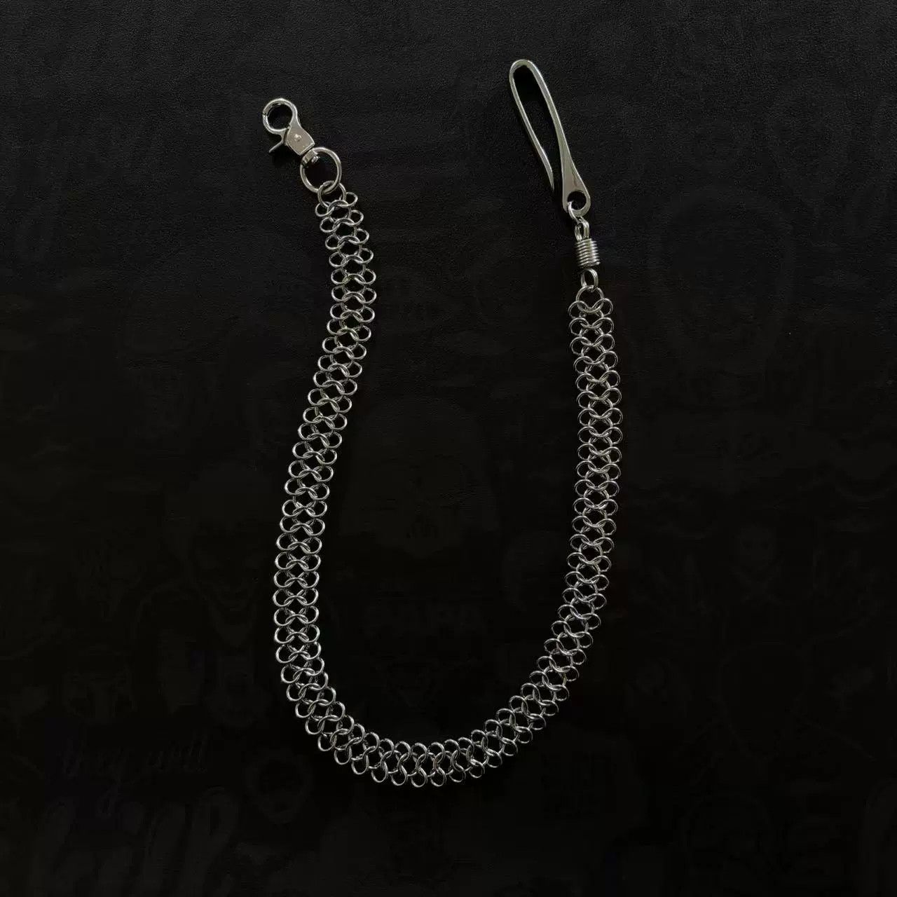 Vintage Retro hip-hop punk style jeans waist chain Size ONE SIZE - 2 Thumbnail
