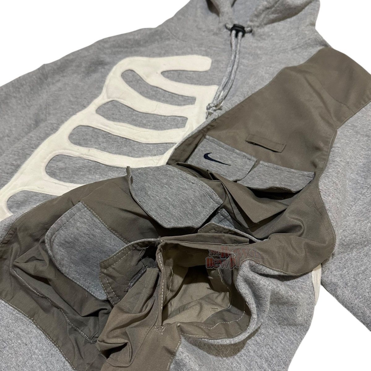 Nike Nike Hoodie Vest Skeleton series “Lavr” 595 Reworked Hoodie Size US L / EU 52-54 / 3 - 6 Thumbnail