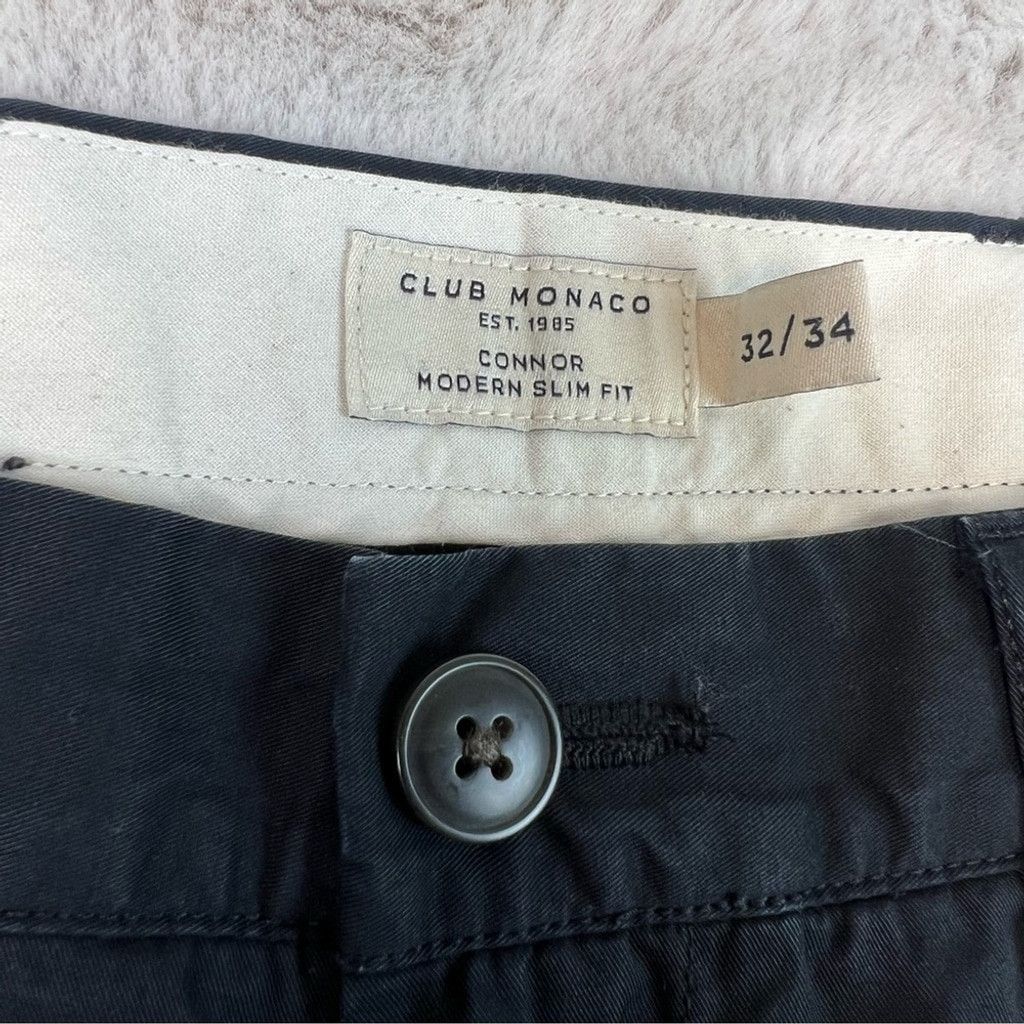 Club Monaco Club Monaco Slate Connor Modern Slim Fit Pants Mens 32x34 Size US 32 / EU 48 - 2 Thumbnail