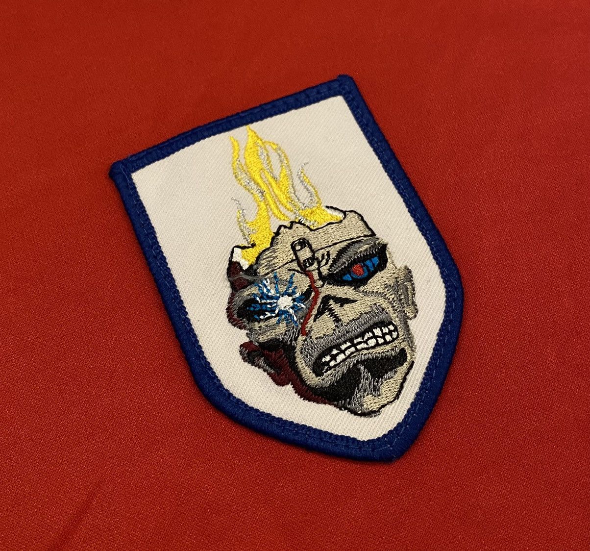 Band Tees Iron Maiden England Jersey x Vintage x Rare x Rock Tees Size US L / EU 52-54 / 3 - 4 Thumbnail