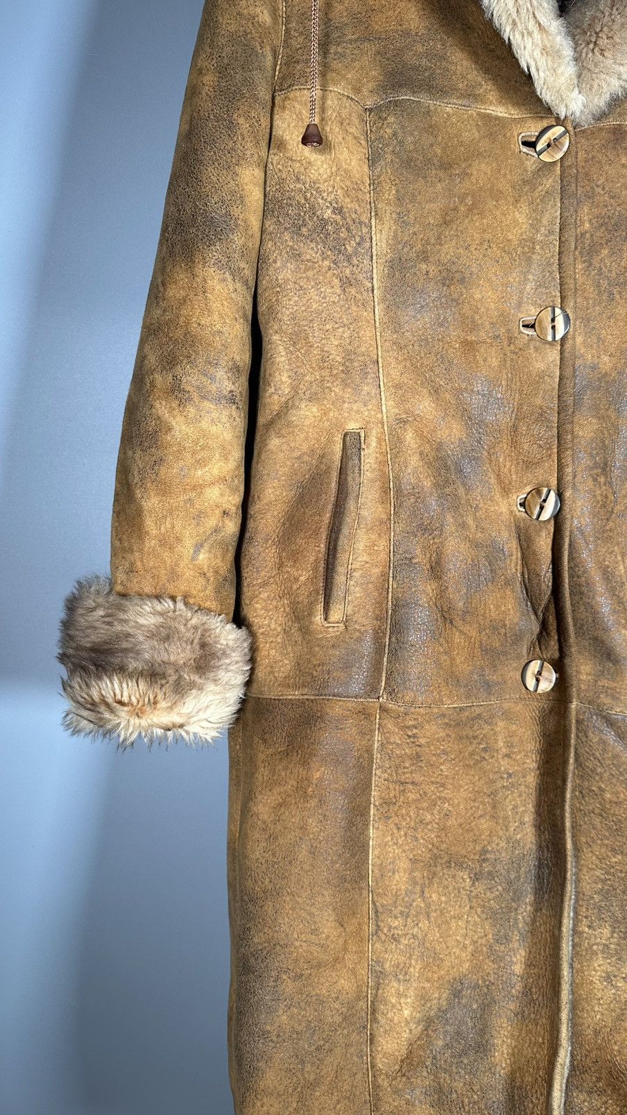 Vintage Vintage women sheepskin 100% coat Size M / US 6-8 / IT 42-44 - 9 Thumbnail