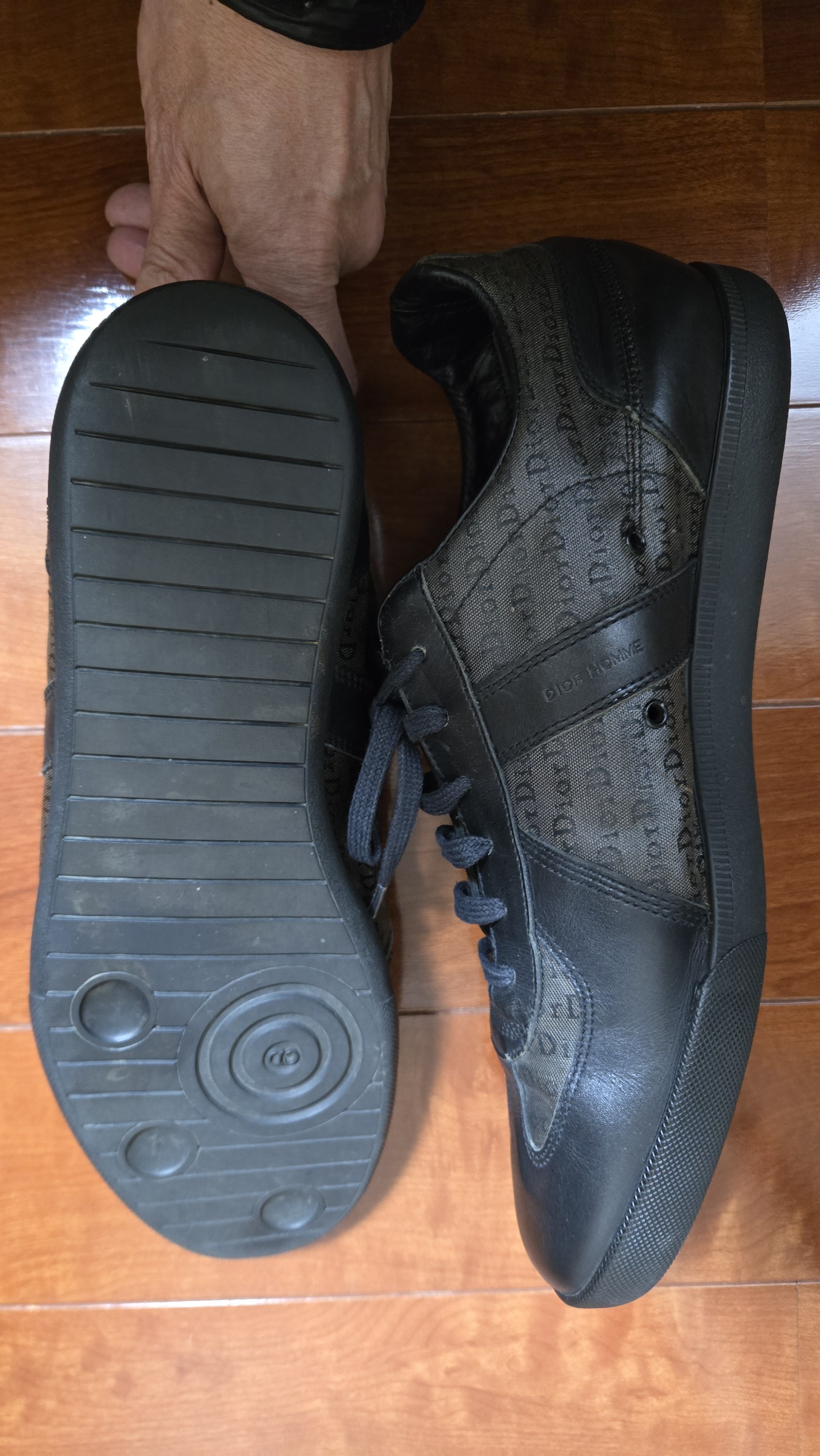 Dior Dior Homme 04SS "Strip" Hedi Slimane B01 Monogram Sneakers Size US 9.5 / EU 42-43 - 8 Thumbnail