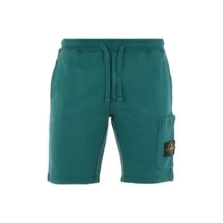 Stone Island Stone Island Green Logo Cargo Shorts Size US 44 / EU 60 - 1 Thumbnail