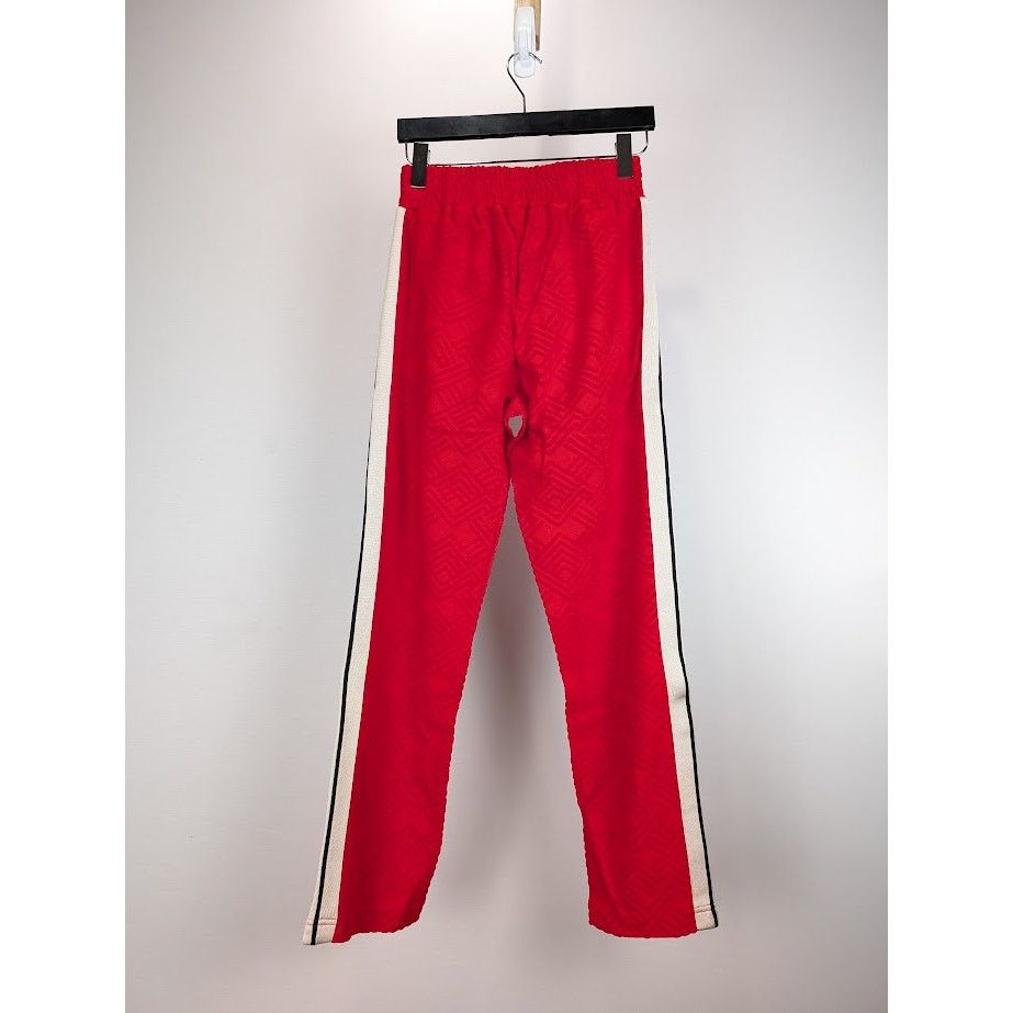 Palm Angels o1rshd1 Terry Track Pant in Red Off White Size US 30 / EU 46 - 14 Thumbnail