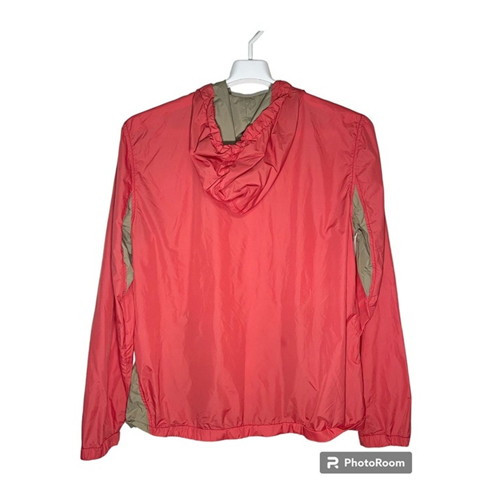 Brooklyn Industries Brooklyn Industries Pink Windbreaker Hooded Women's Size L Size L / US 10 / IT 46 - 4 Thumbnail