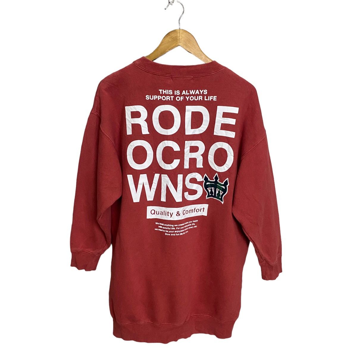 Japanese Brand Rodeo Crown long sweat Size M / US 6-8 / IT 42-44 - 1 Thumbnail