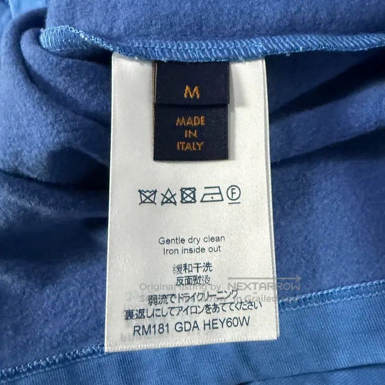 Louis Vuitton Louis Vuitton Haze blue 3M reflective lettering short slee Size US M / EU 48-50 / 2 - 4 Thumbnail