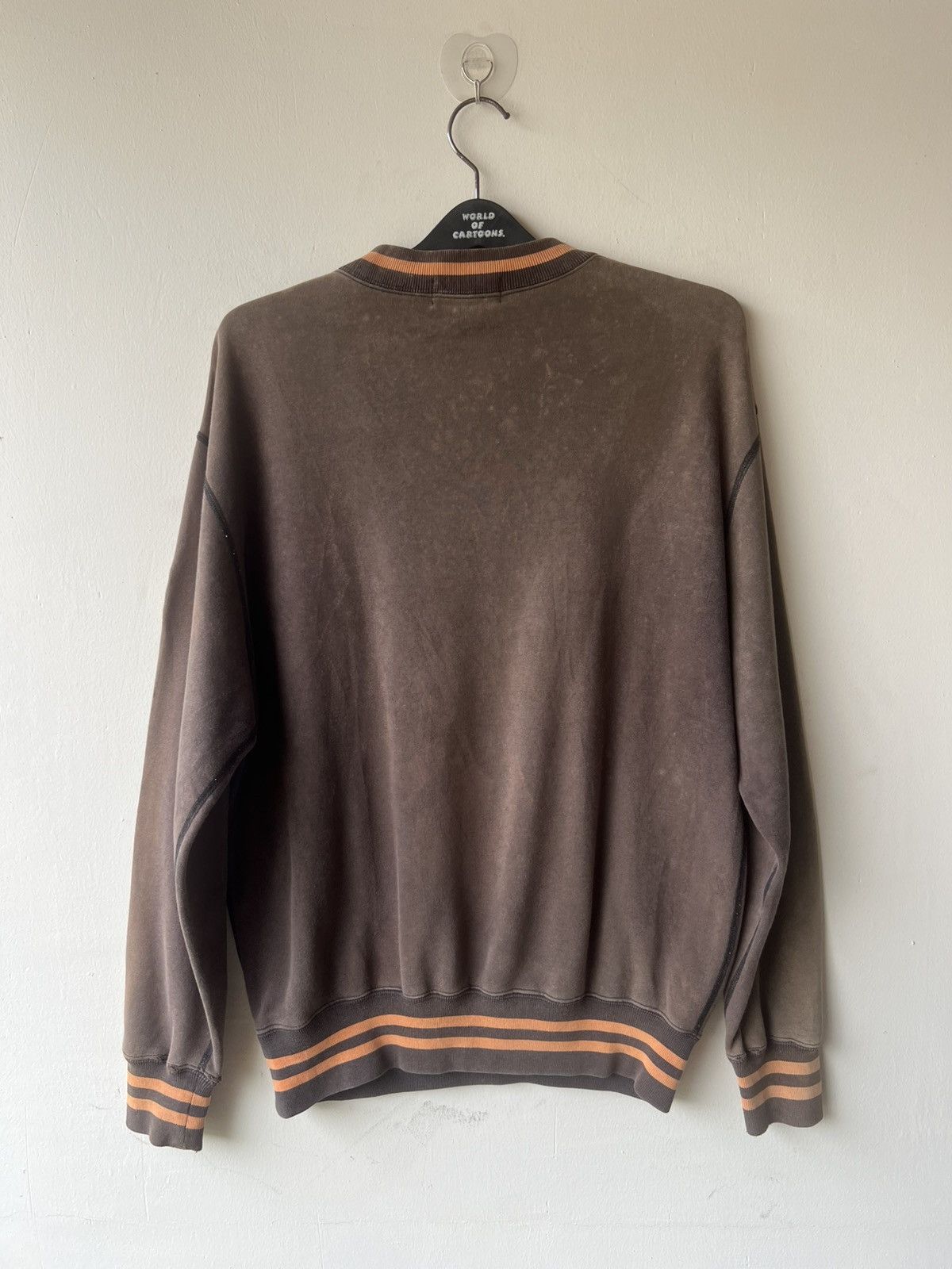 Polo Ralph Lauren Trashed 90s Polo Ralph Lauren Distress Sun Faded Sweatshirt Size US M / EU 48-50 / 2 - 3 Thumbnail