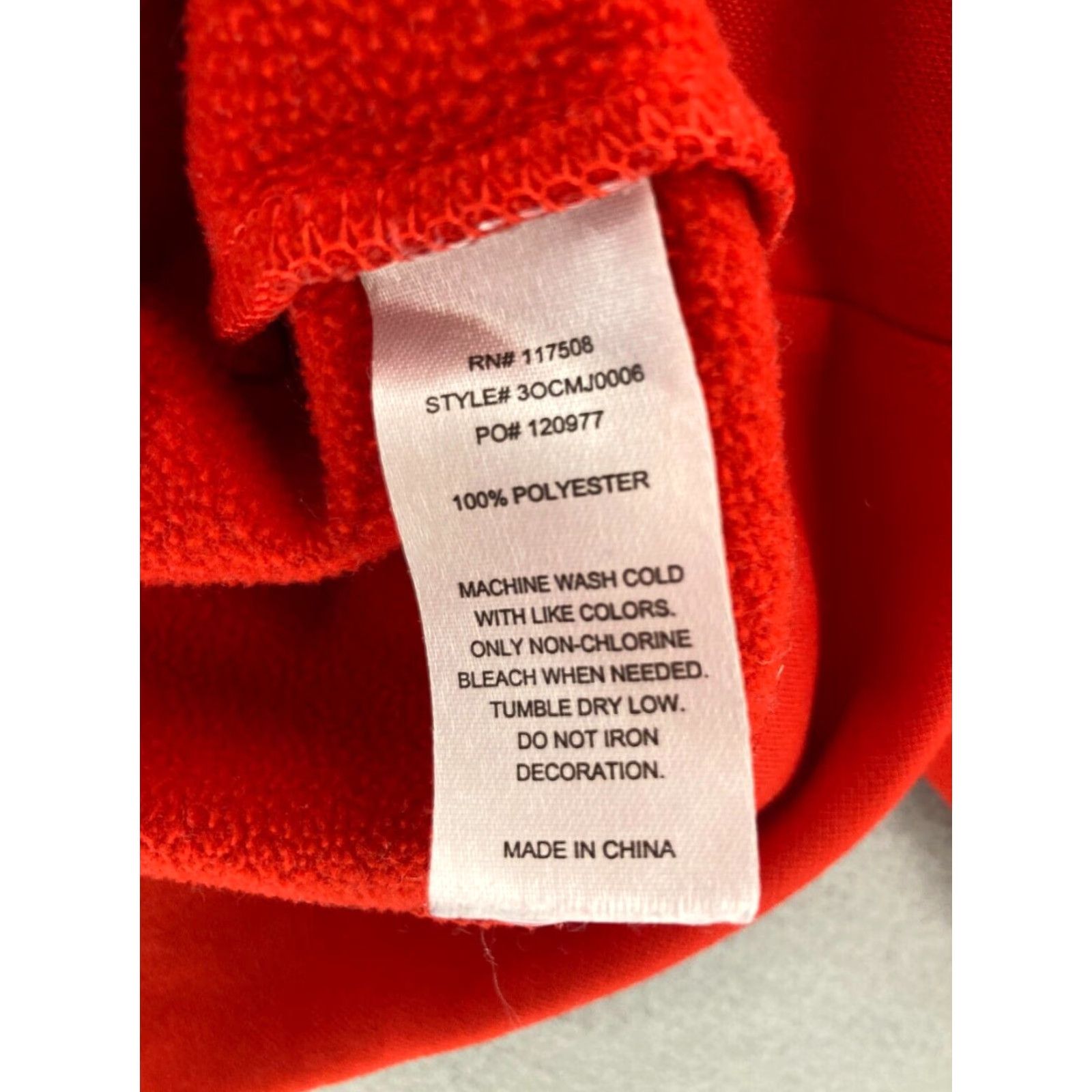 Vintage Ocean and Coast Hoodie Mens XXL Red Long Sleeve Graphic Game Fish Size US XXL / EU 58 / 5 - 7 Thumbnail