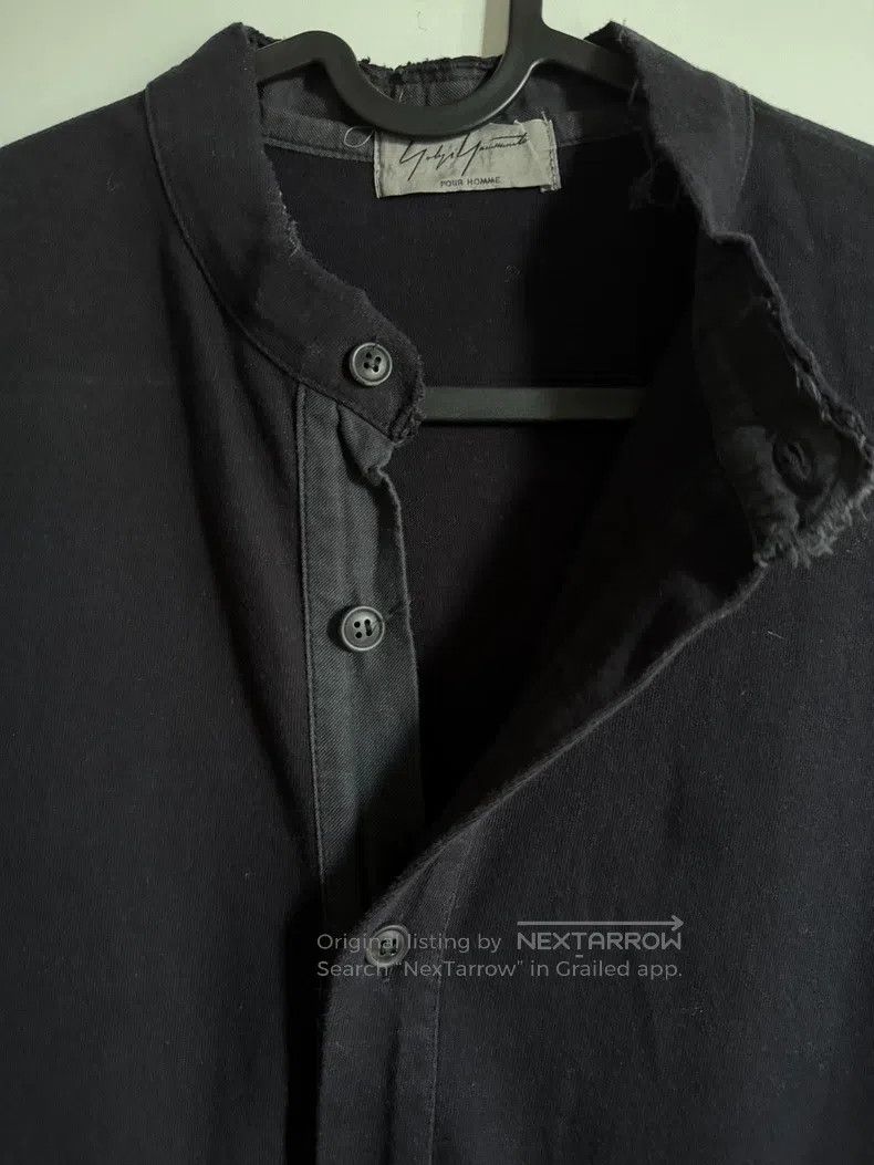 Yohji Yamamoto Yohji Yamamoto Long-Sleeved Crop Top Size US M / EU 48-50 / 2 - 5 Thumbnail