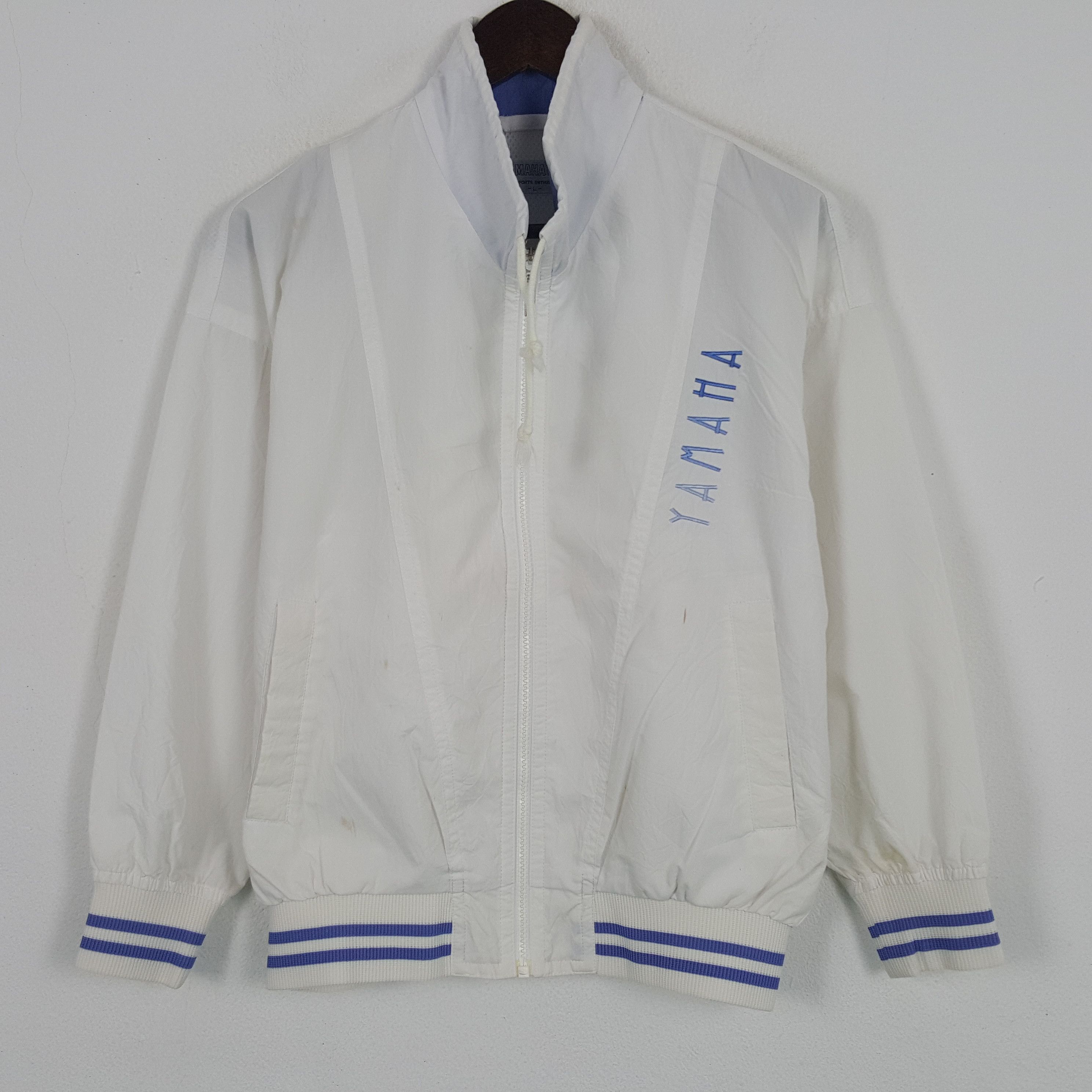 Japanese Brand × Vintage × Yamaha Vintage Yamaha Sport Style Windbreaker Jacket Size US M / EU 48-50 / 2 - 3 Thumbnail