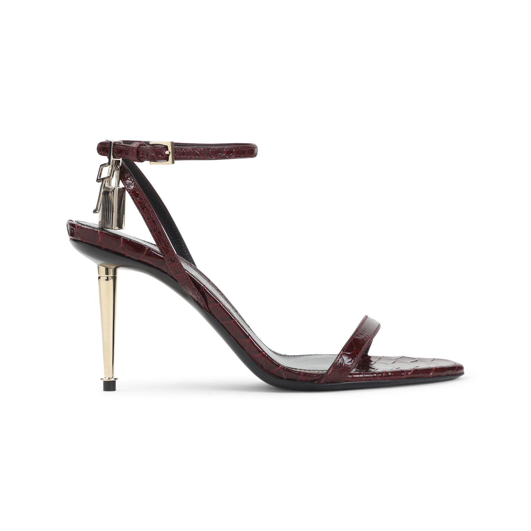 Tom Ford Tom Ford Semi Shiny Printed Python Sandals Size US 6 / IT 36 - 1 Thumbnail