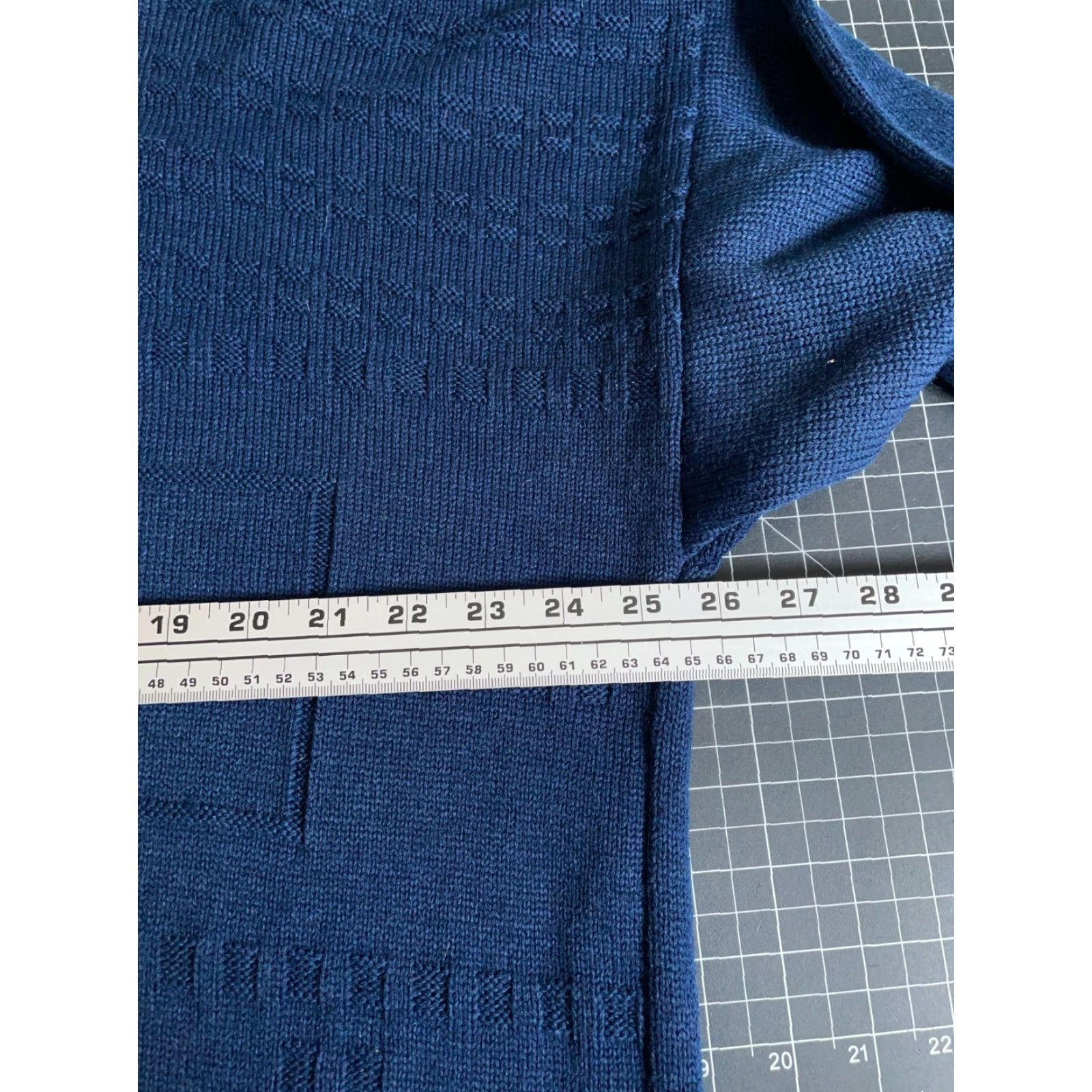 Vintage VINTAGE Ireland Textured Knit Sweater Men's 2XL Blue Crewneck Acrylic Knit Embroidered Size US XXL / EU 58 / 5 - 5 Thumbnail