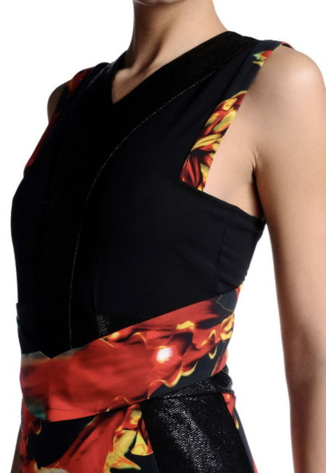 Just Cavalli Just cavali long dress in red printed Size S / US 4 / IT 40 - 3 Thumbnail