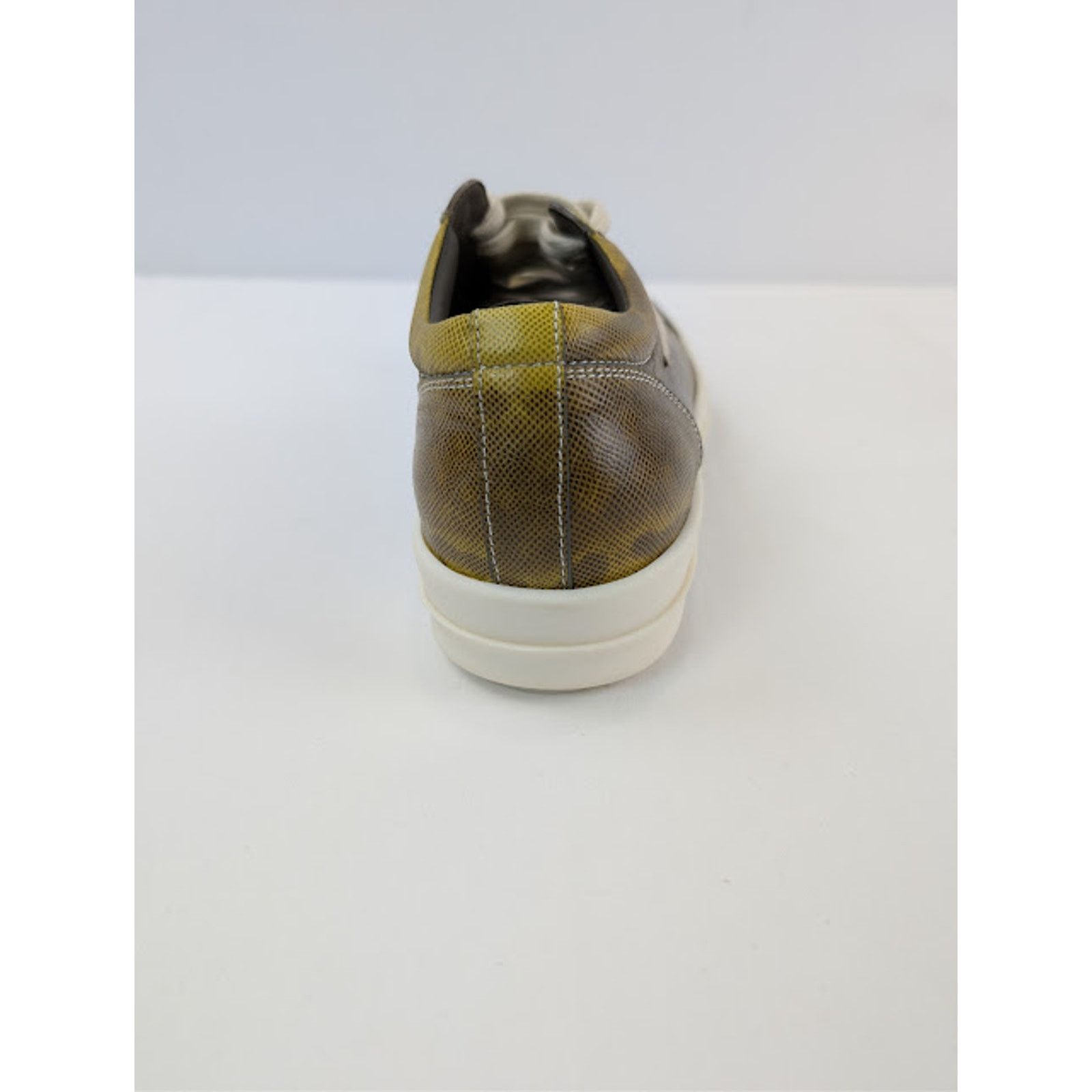 Rick Owens o1rshd1 Hollywood Vintage Sneakers in Acid / Milk / Milk Size US 7 / EU 40 - 16 Thumbnail