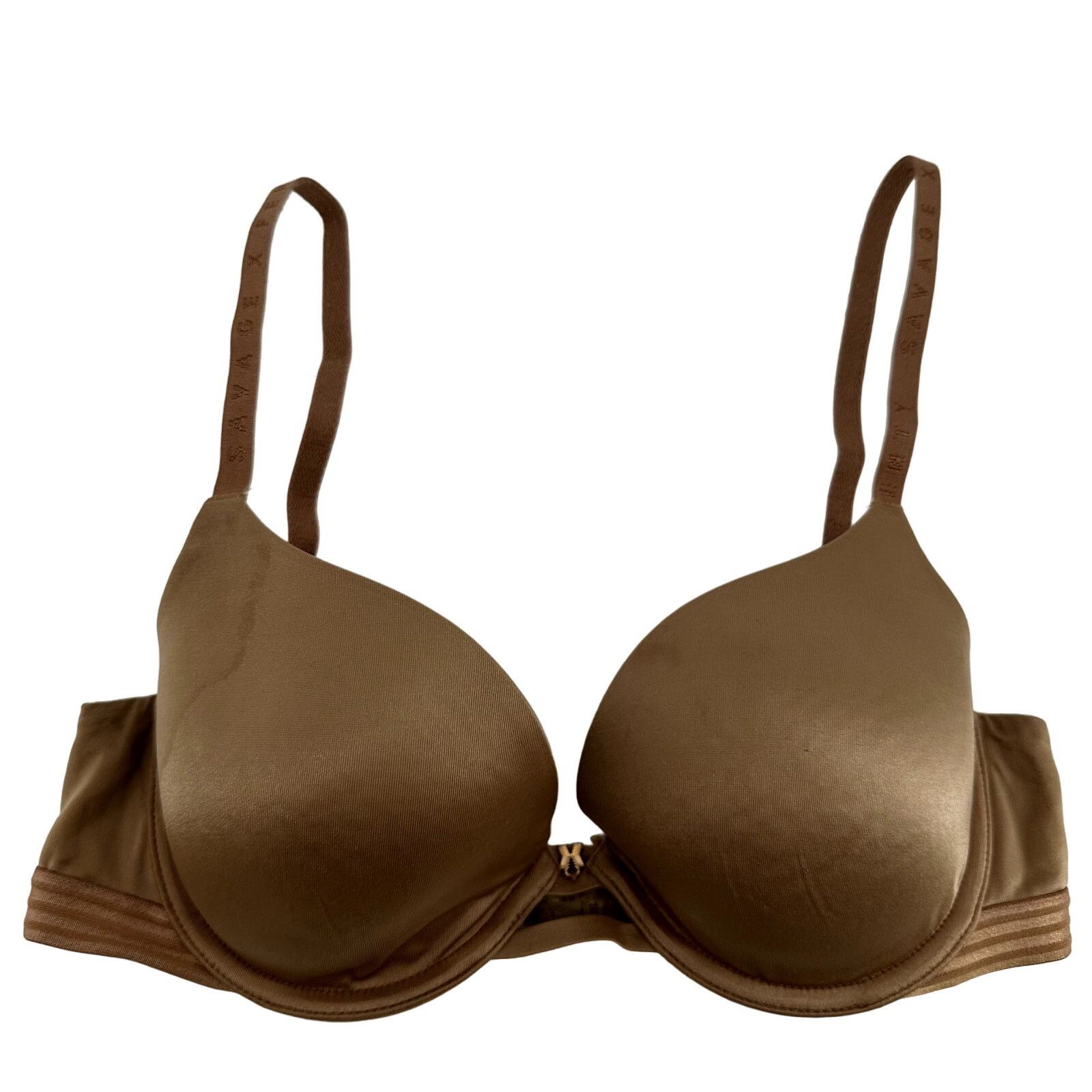 Savage X Fenty T Shirt Bra Padded Underwired Plunge Tan 32C in Brown, Women's