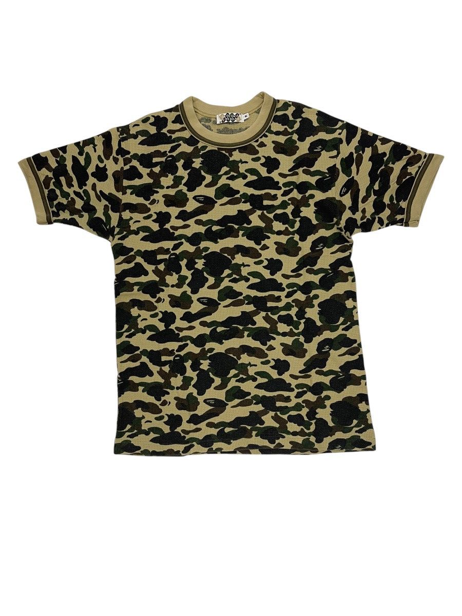 Bape × Vintage Rare Vintage Camo Ringer BAPE Size US M / EU 48-50 / 2 - 1 Thumbnail