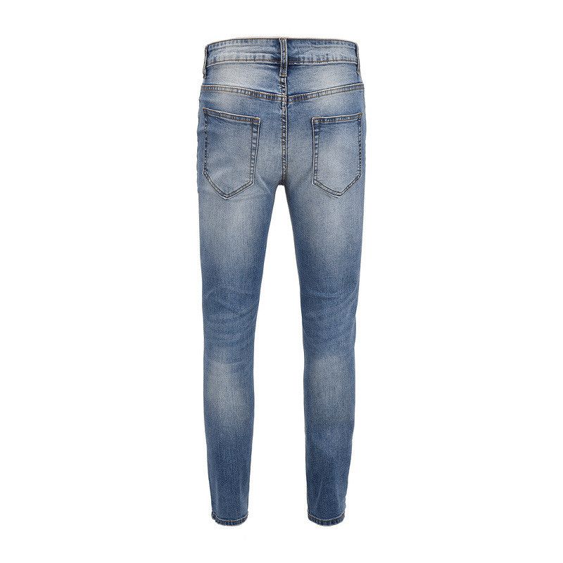 Japanese Brand × Jean Blue washed slim high street stretch jeans y2k Size US 32 / EU 48 - 2 Thumbnail