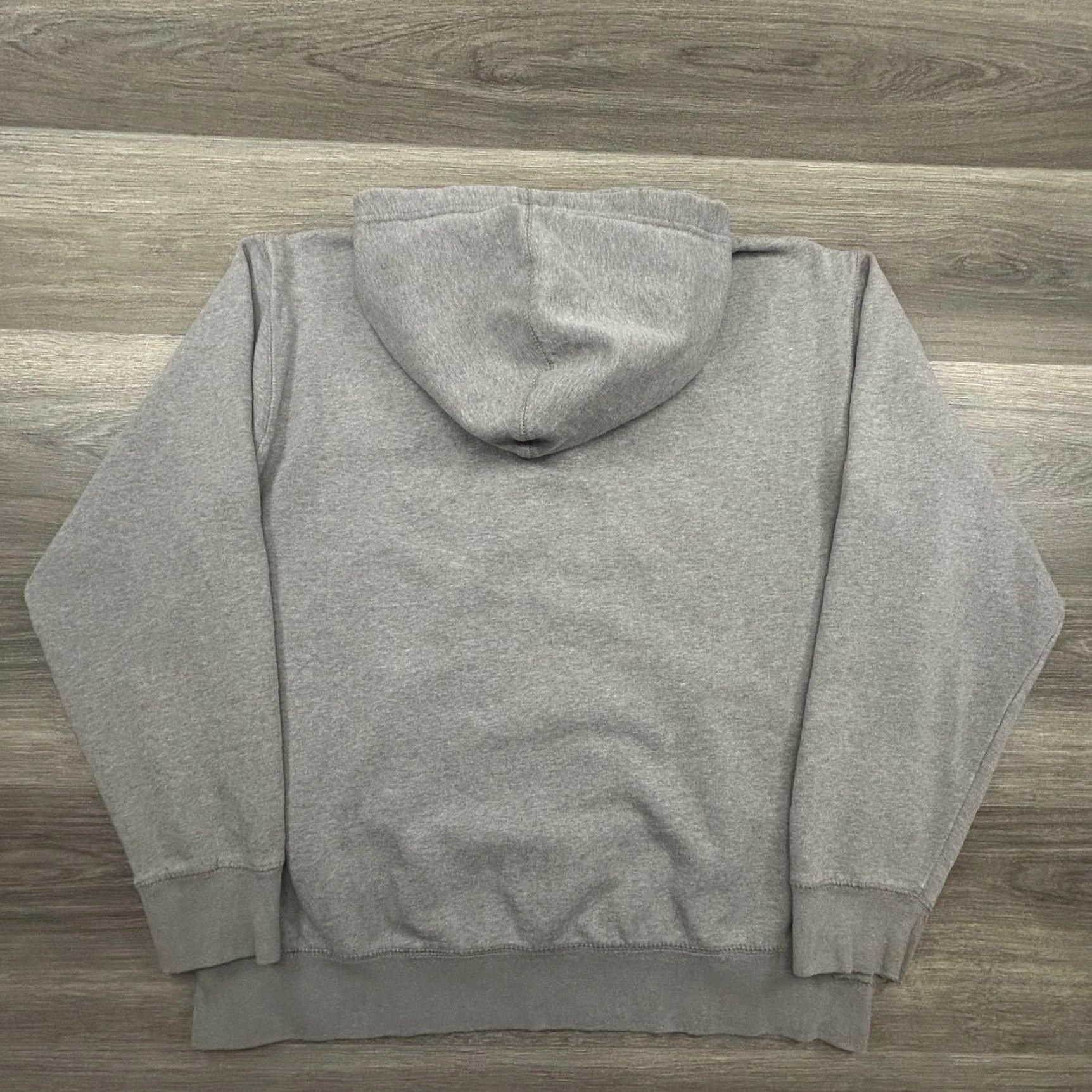 Aeropostale VINTAGE Aeropostale Hoodie Mens Large Gray 1/4 Zip Pullover Kangaroo Logo Sweatshirt Size US L / EU 52-54 / 3 - 2 Thumbnail