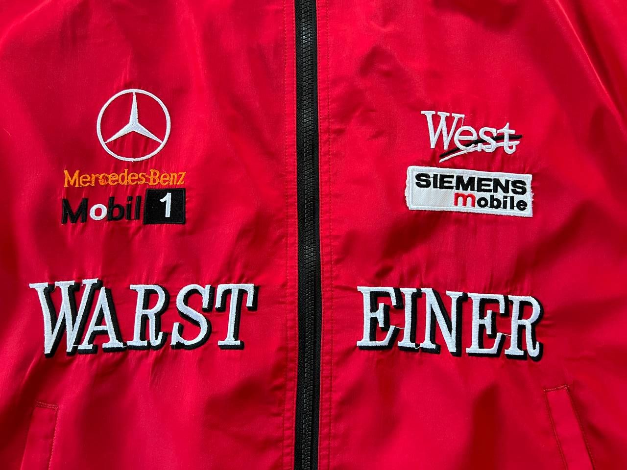 Mercedes-Benz × Vintage Vintage Mercedes Benz Mclaren Warsteiner Racing Track Jacket Size US XL / EU 56 / 4 - 5 Thumbnail