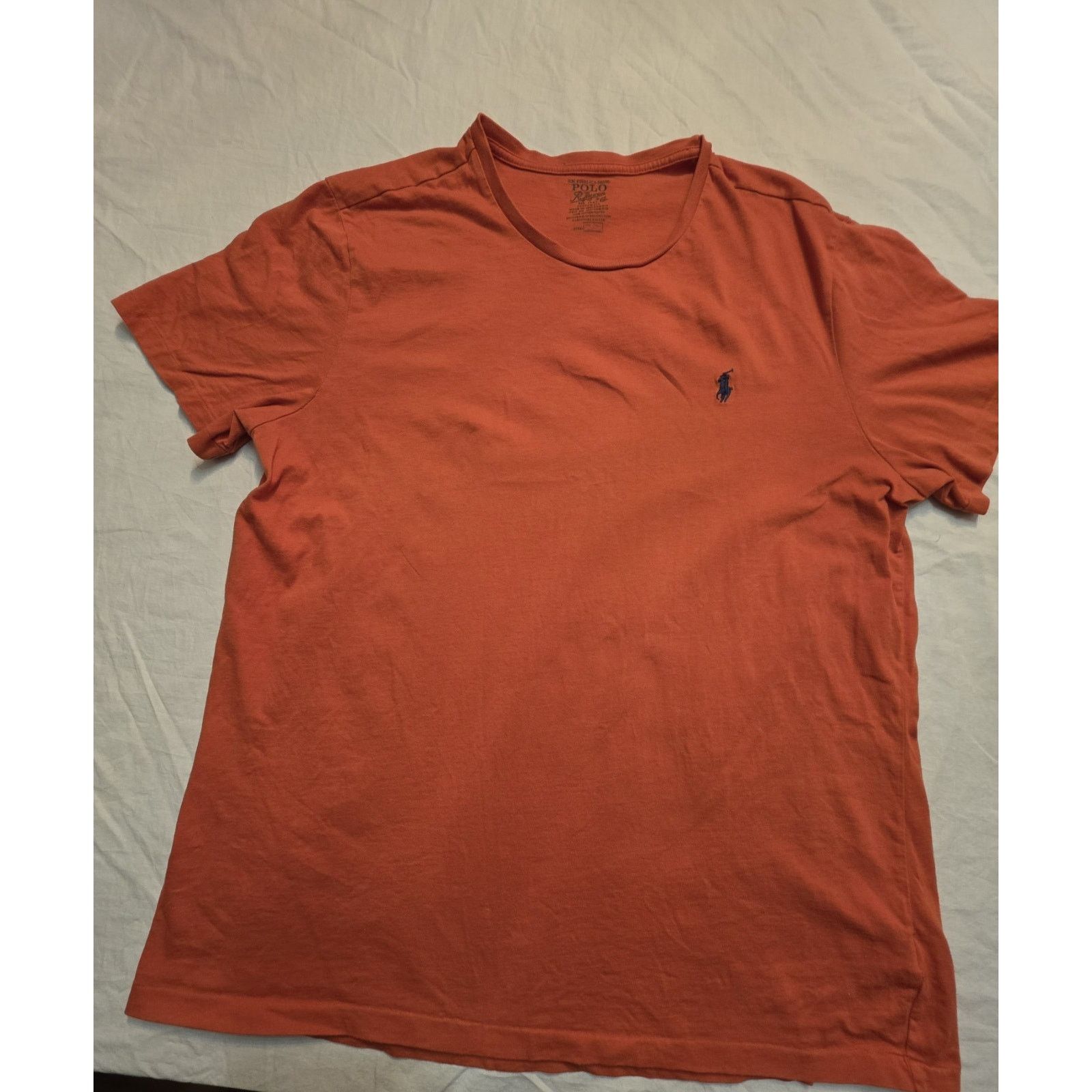 Ralph Lauren Polo Ralph Lauren Men's Single Stitch Xl Short Sleeve Orange Size US XL / EU 56 / 4 - 1 Thumbnail