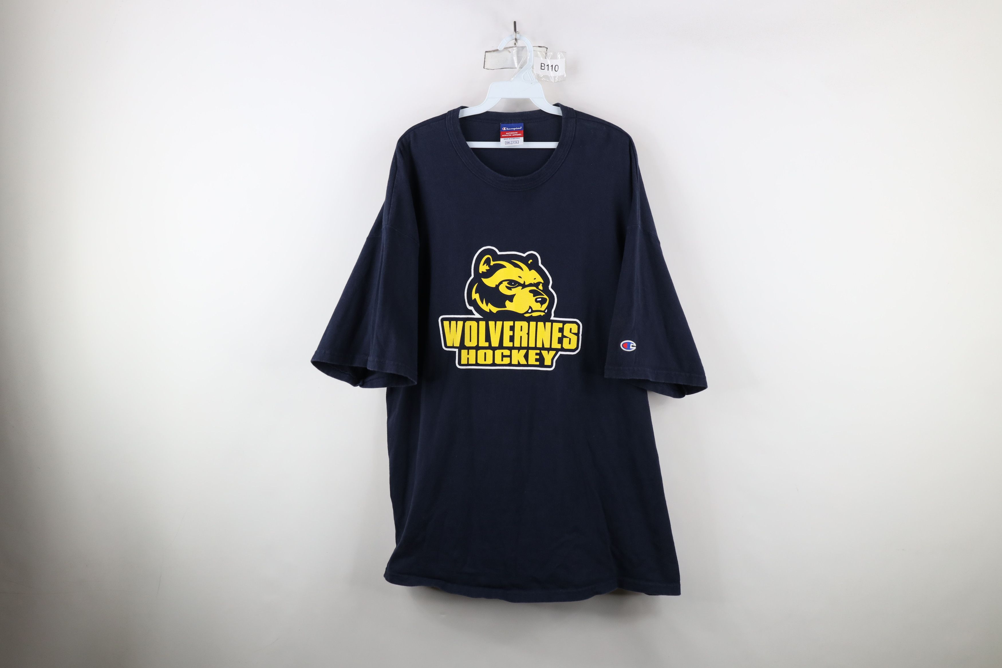 Vintage 90s Champion University of Michigan Hockey T-Shirt