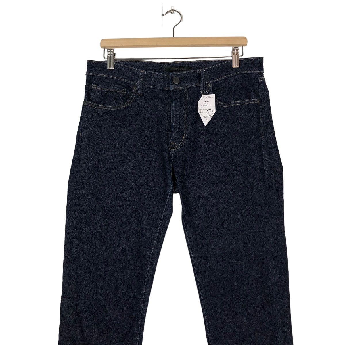 Japanese Brand 🔥VINTAGE DENIM JEANS UNIQLO ISSEY MIYAKE SELVEDGES Size 34" / US 12 / IT 48 - 4 Thumbnail