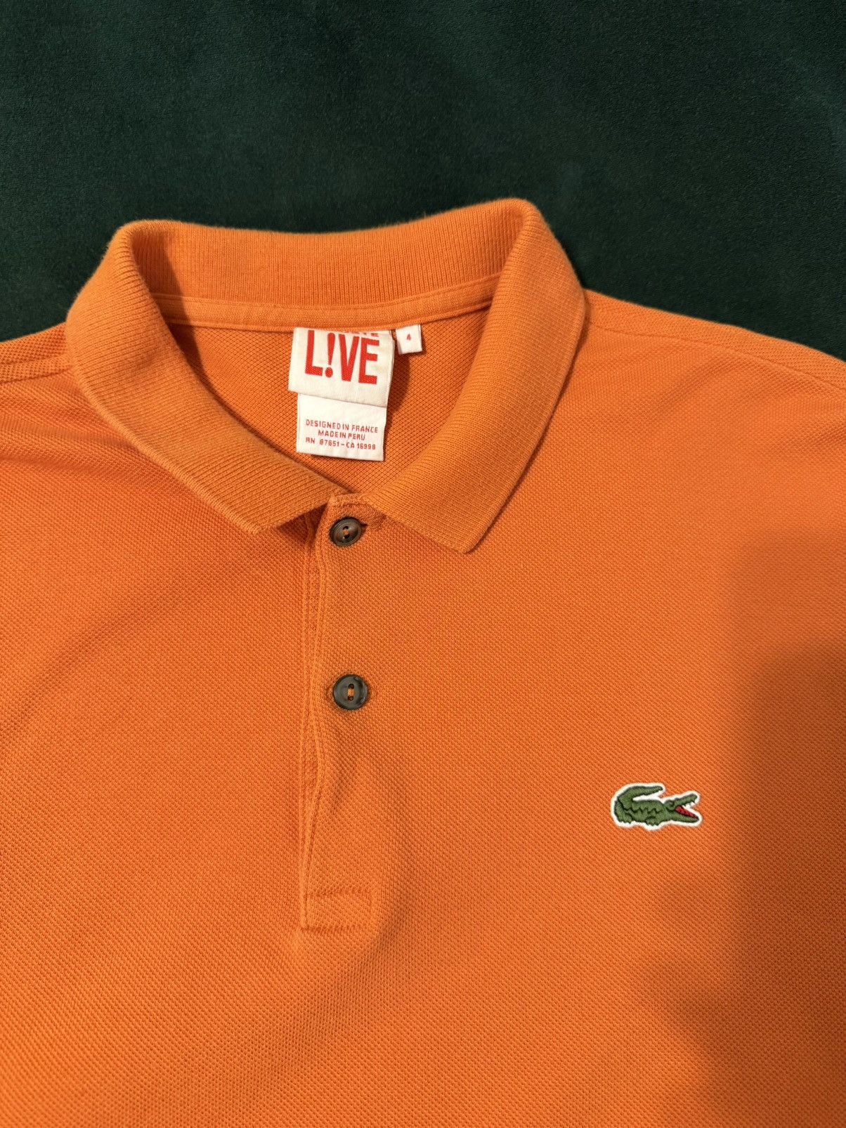 Lacoste Vintage Lacoste Polo Size US M / EU 48-50 / 2 - 4 Thumbnail