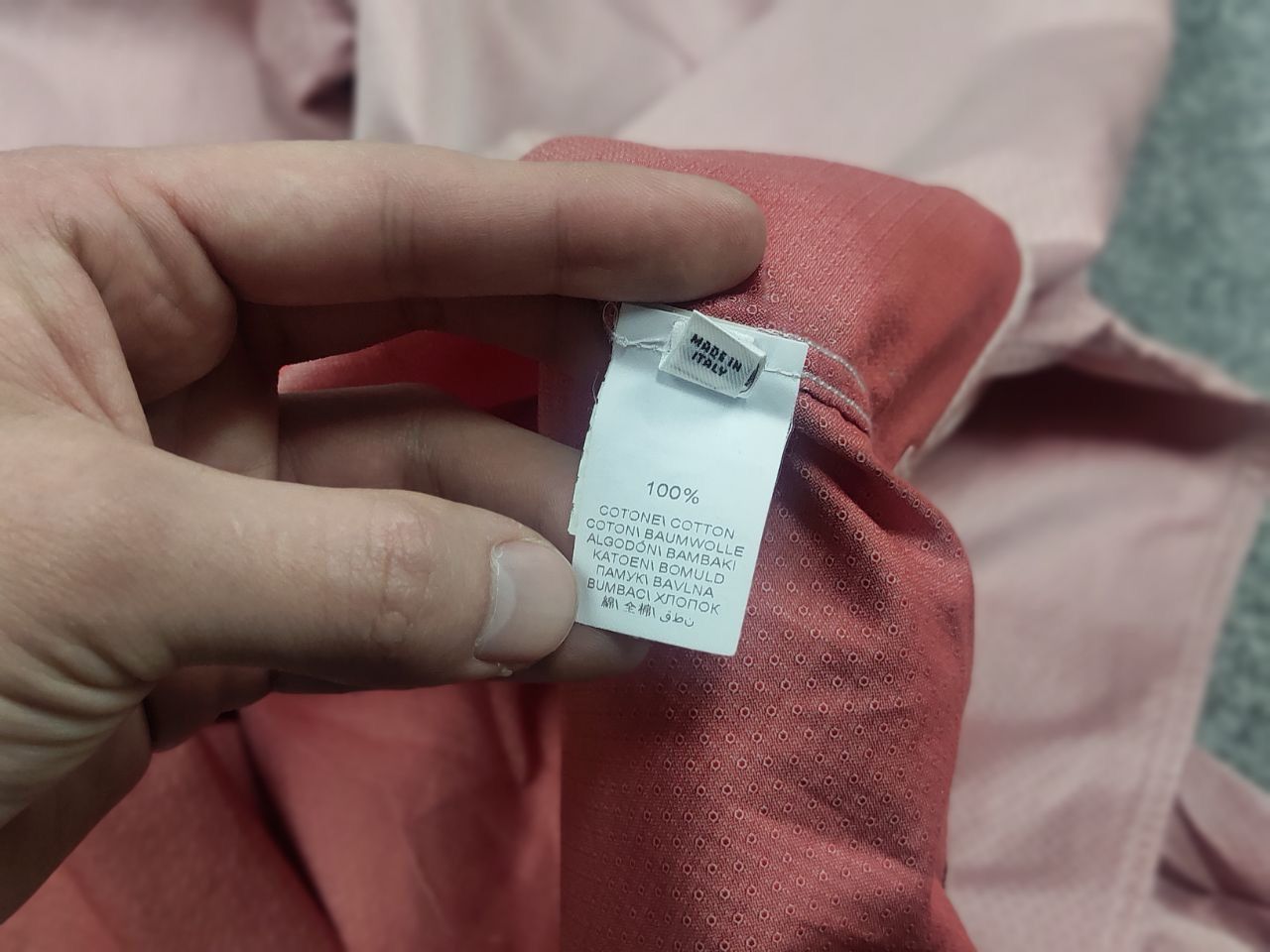 Brunello Cucinelli Brunello Cucinelli Italy Design Cotton pink Button shirt Size US M / EU 48-50 / 2 - 13 Thumbnail
