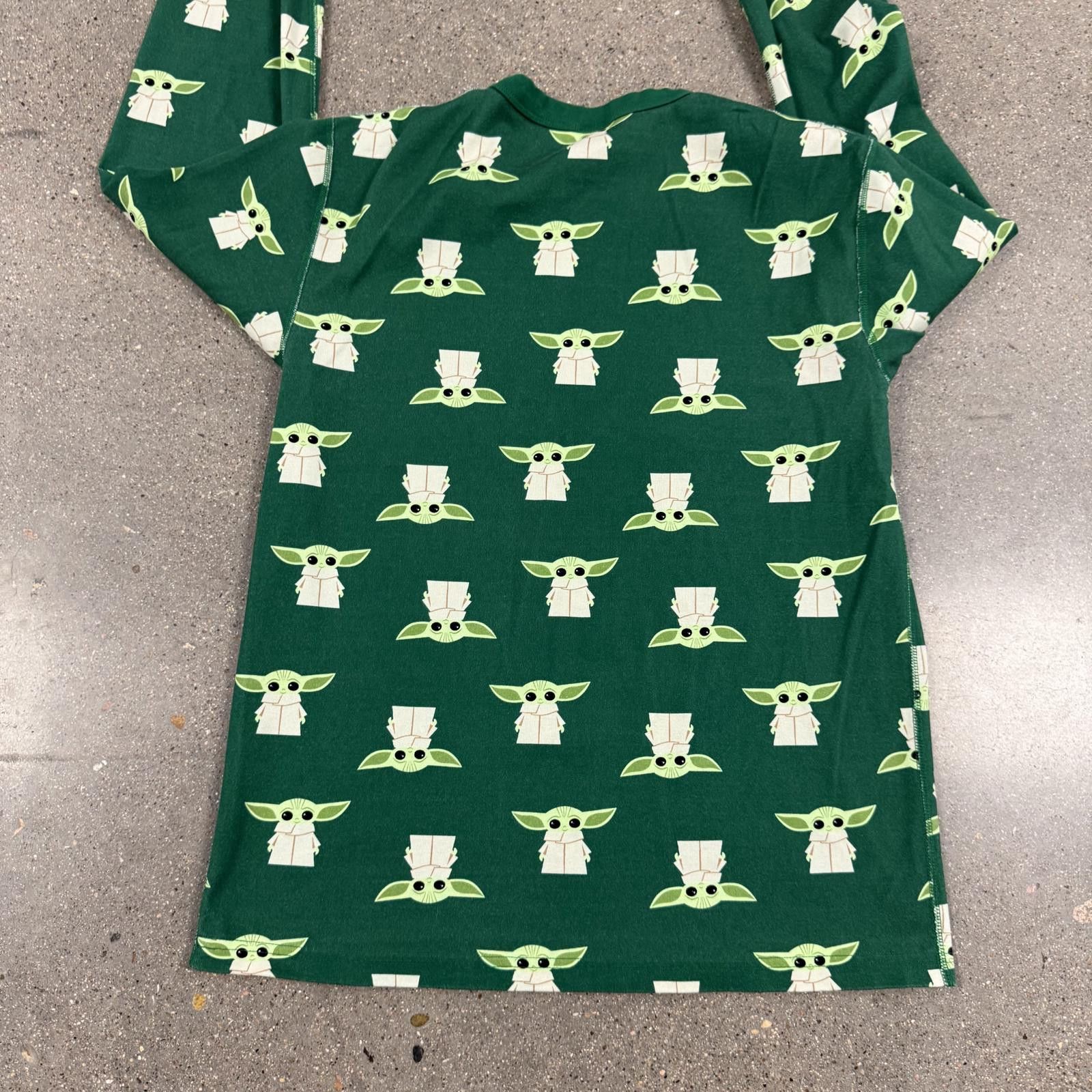 Designer Organic Star Wars Baby Yoda Grogu Pajama Sweatshirt - L Size ONE SIZE - 7 Thumbnail