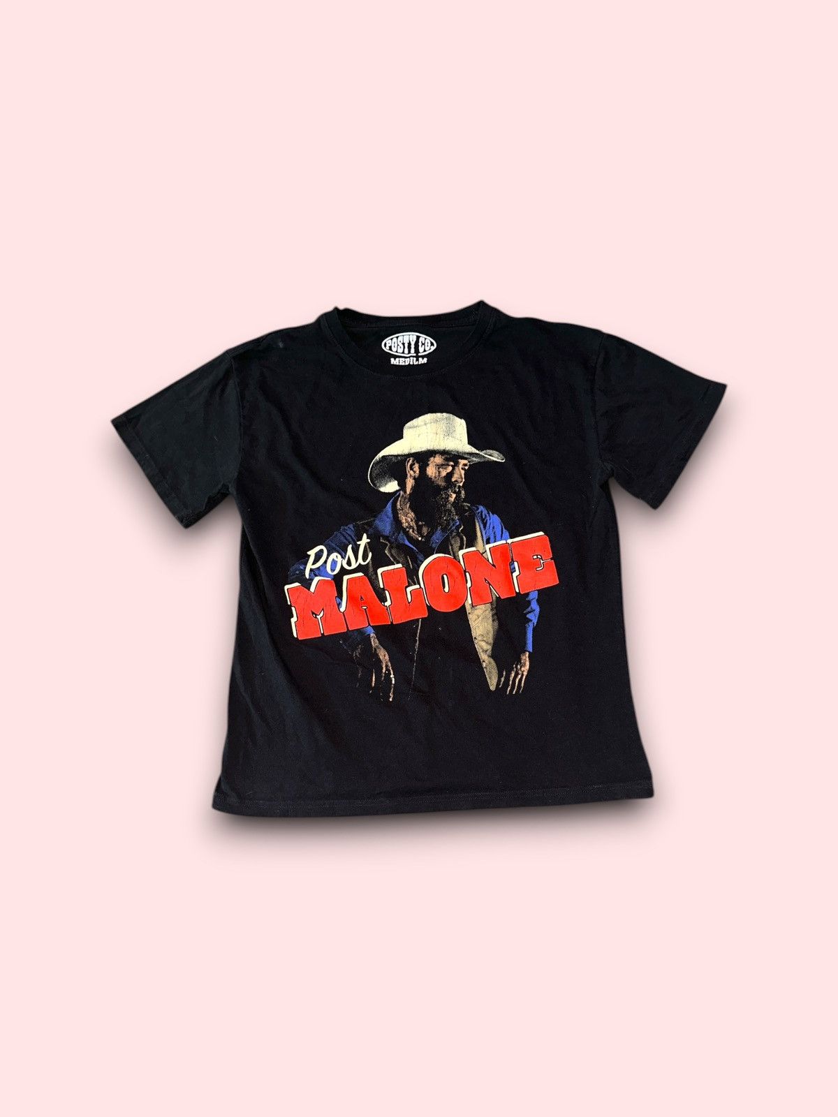 Other Post Malone Country Cowboy Hat Black Graphic Posty Co. Tee Size US M / EU 48-50 / 2 - 1 Thumbnail