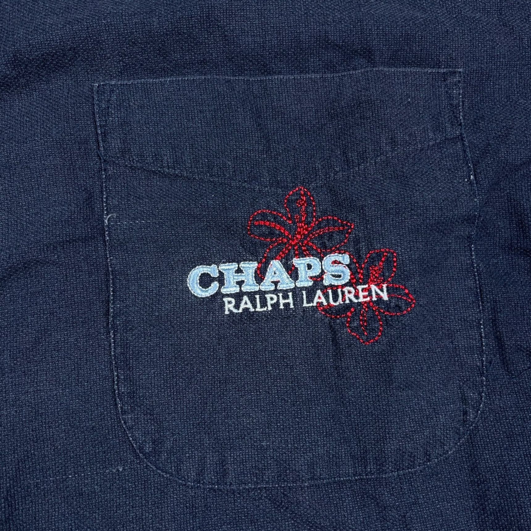 Chaps VINTAGE Chaps Ralph Lauren Shirt Men XL Button Up Floral Hawaiian 90s Canvas Blue Size US XL / EU 56 / 4 - 6 Thumbnail
