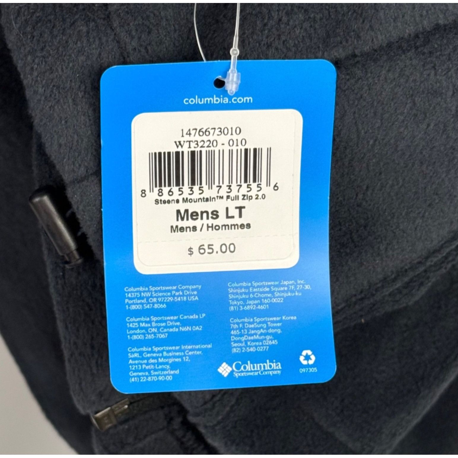 Columbia Columbia Men's Steens Mountain 2.0 Full-Zip Fleece Jacket NW Size US L / EU 52-54 / 3 - 3 Thumbnail