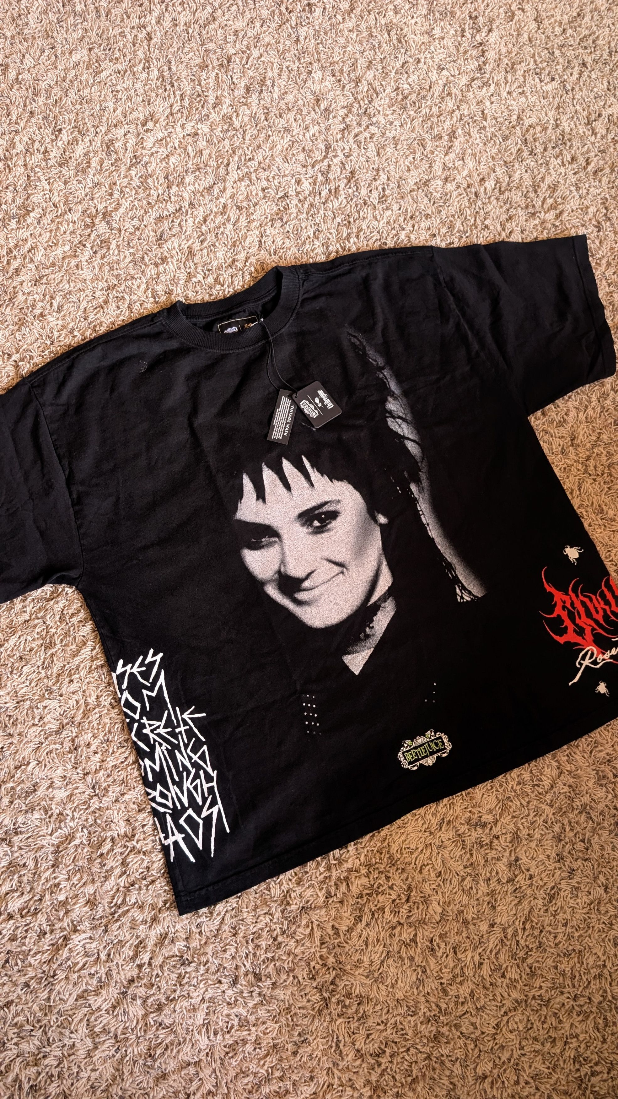 Civil Regime Civil Regime X Beetlejuice "Lydia Forever" Oversized . 🔥🔥 Size US XXL / EU 58 / 5 - 1 Thumbnail