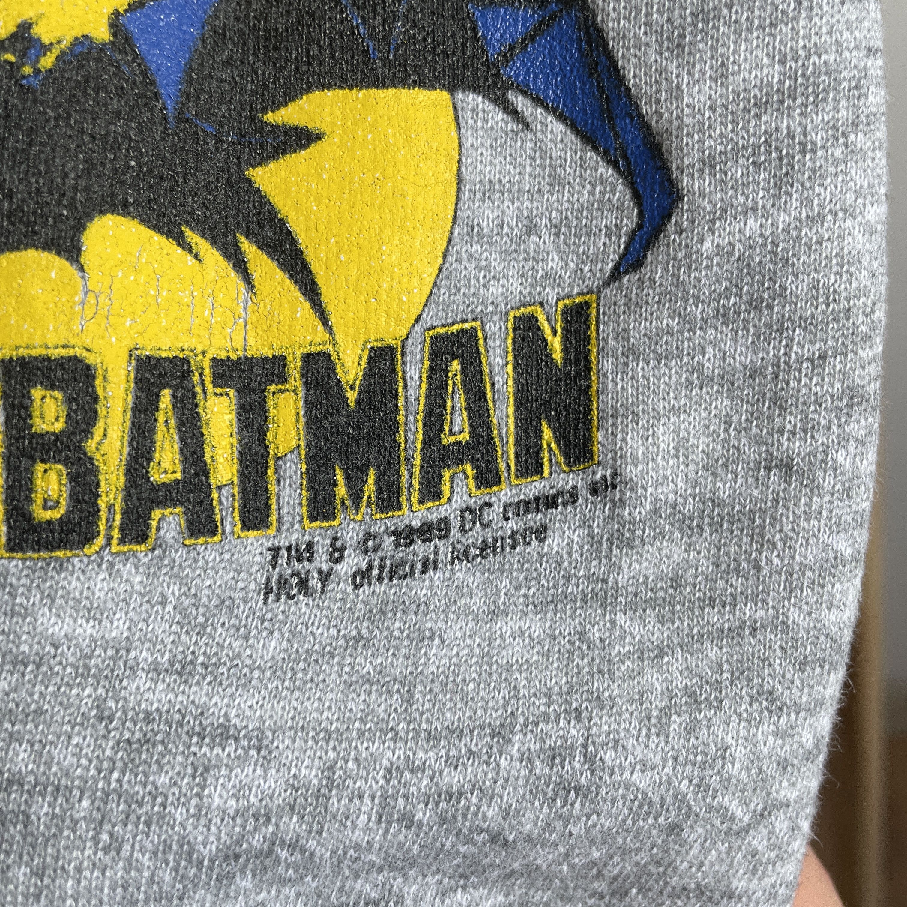 DC Comics The Batman Gotham 200th Vintage 1989 Sweatshirt Size M Size US M / EU 48-50 / 2 - 6 Thumbnail