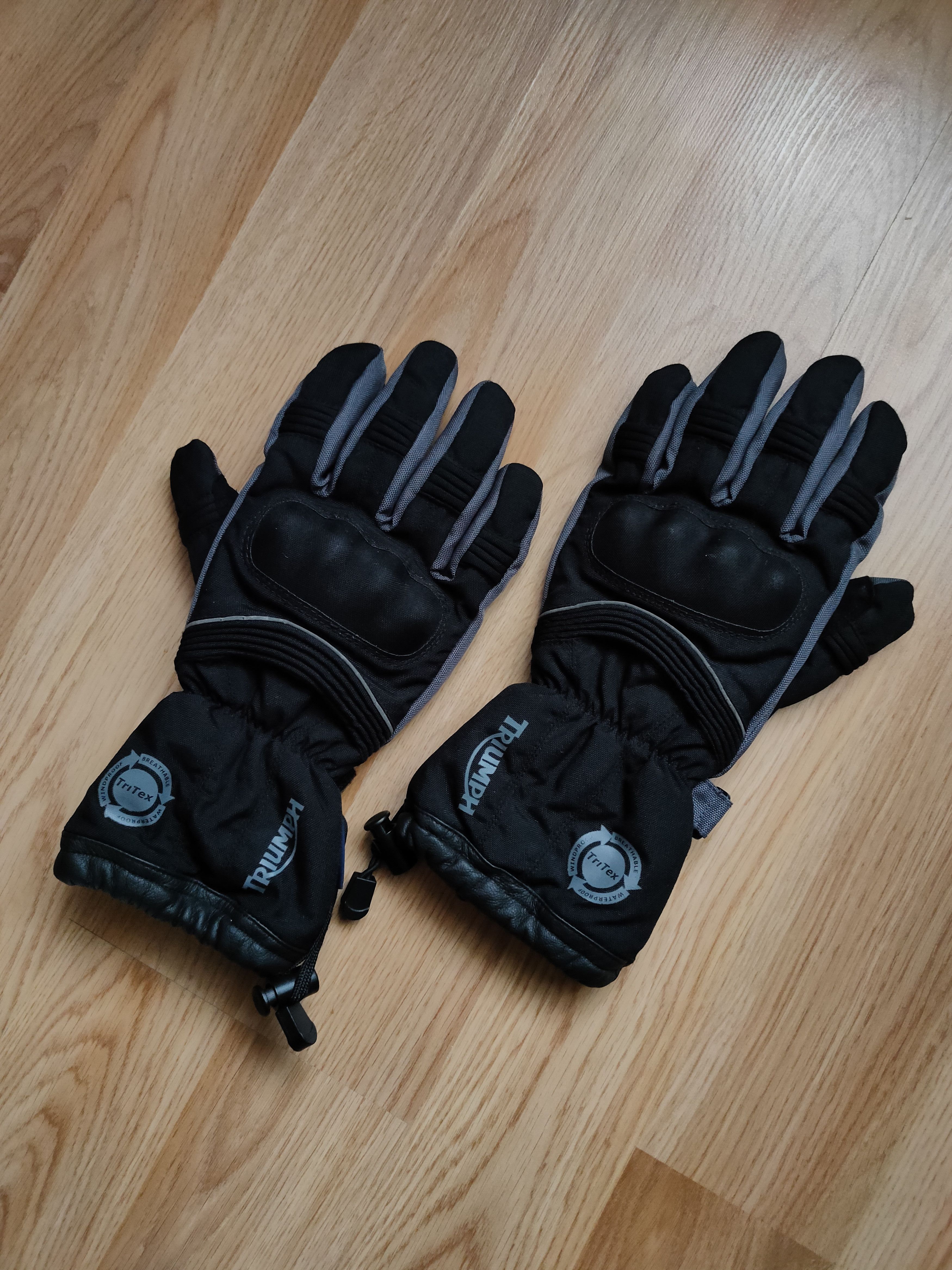 Indian Motorcycle Motorcycle gloves Triumph Tritex L-XL moto gloves waterproof Size ONE SIZE - 3 Thumbnail