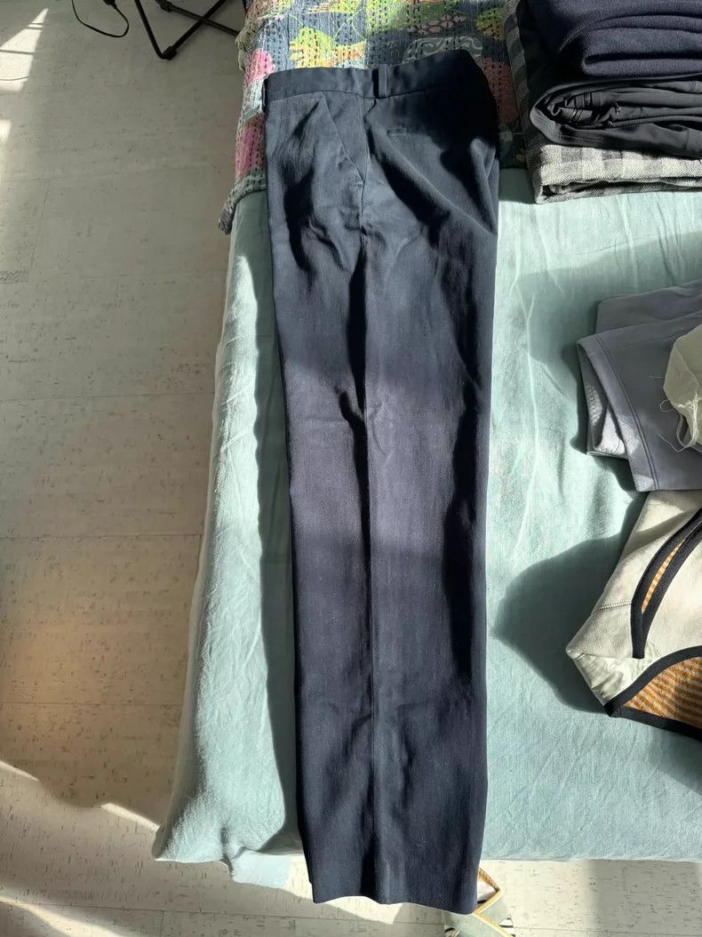 Loro Piana LORO PIANA Pure cotton trousers Size 26" / US 2 / IT 38 - 2 Thumbnail
