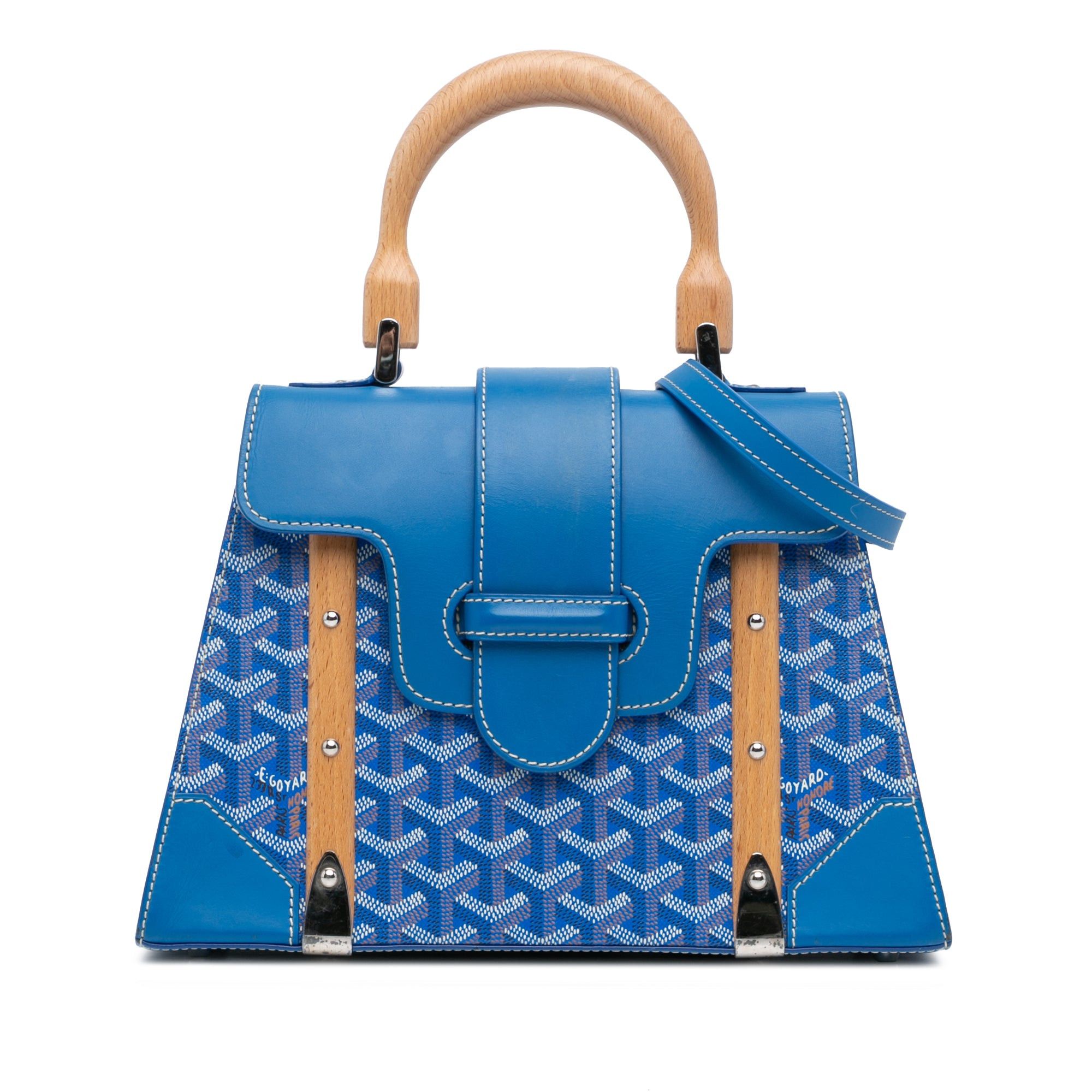 Goyard Goyard Goyardine Saigon PM Blue Size ONE SIZE - 1 Thumbnail