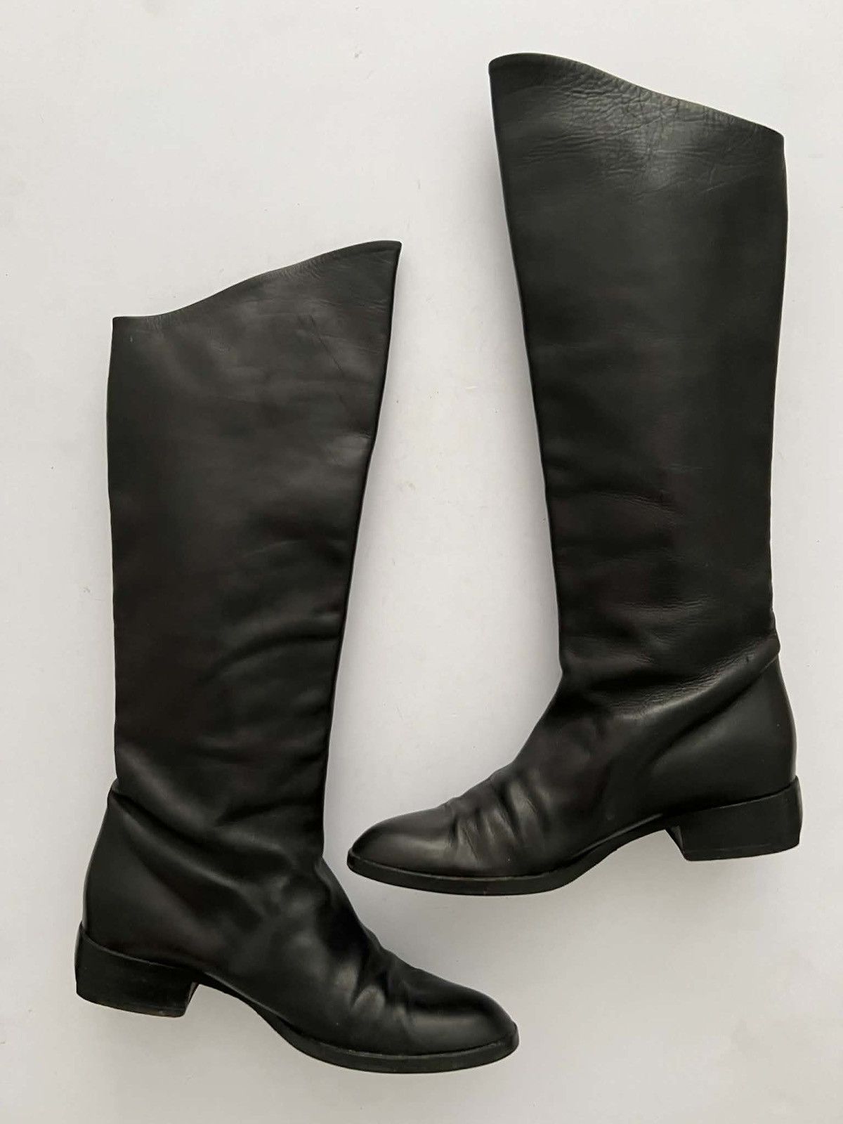 Helmut Lang Helmut Lang - Vintage Knee Boots Size US 5.5 / IT 35.5 - 1 Thumbnail