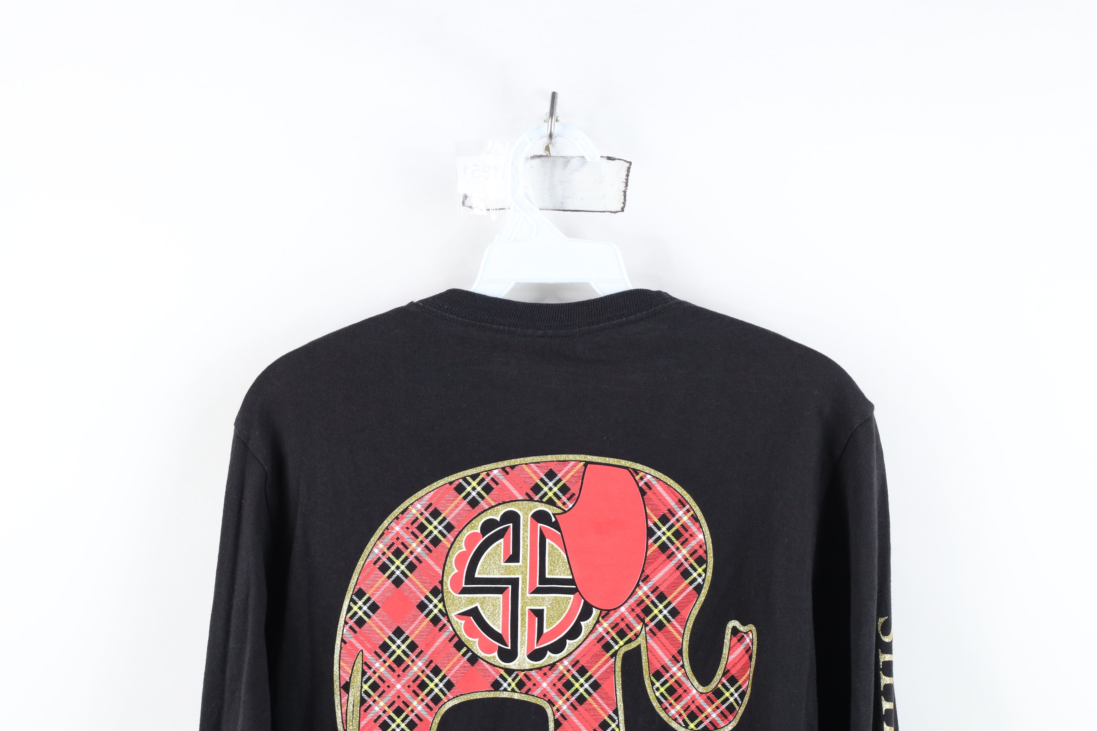 Vintage Simply Southern Collection Elephant Long Sleeve T-Shirt Size S / US 4 / IT 40 - 14 Thumbnail