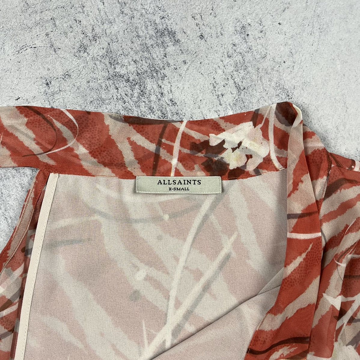 Allsaints Designer AllSaints Neela kazuno ladies mini dress Size XS / US 0-2 / IT 36-38 - 9 Thumbnail